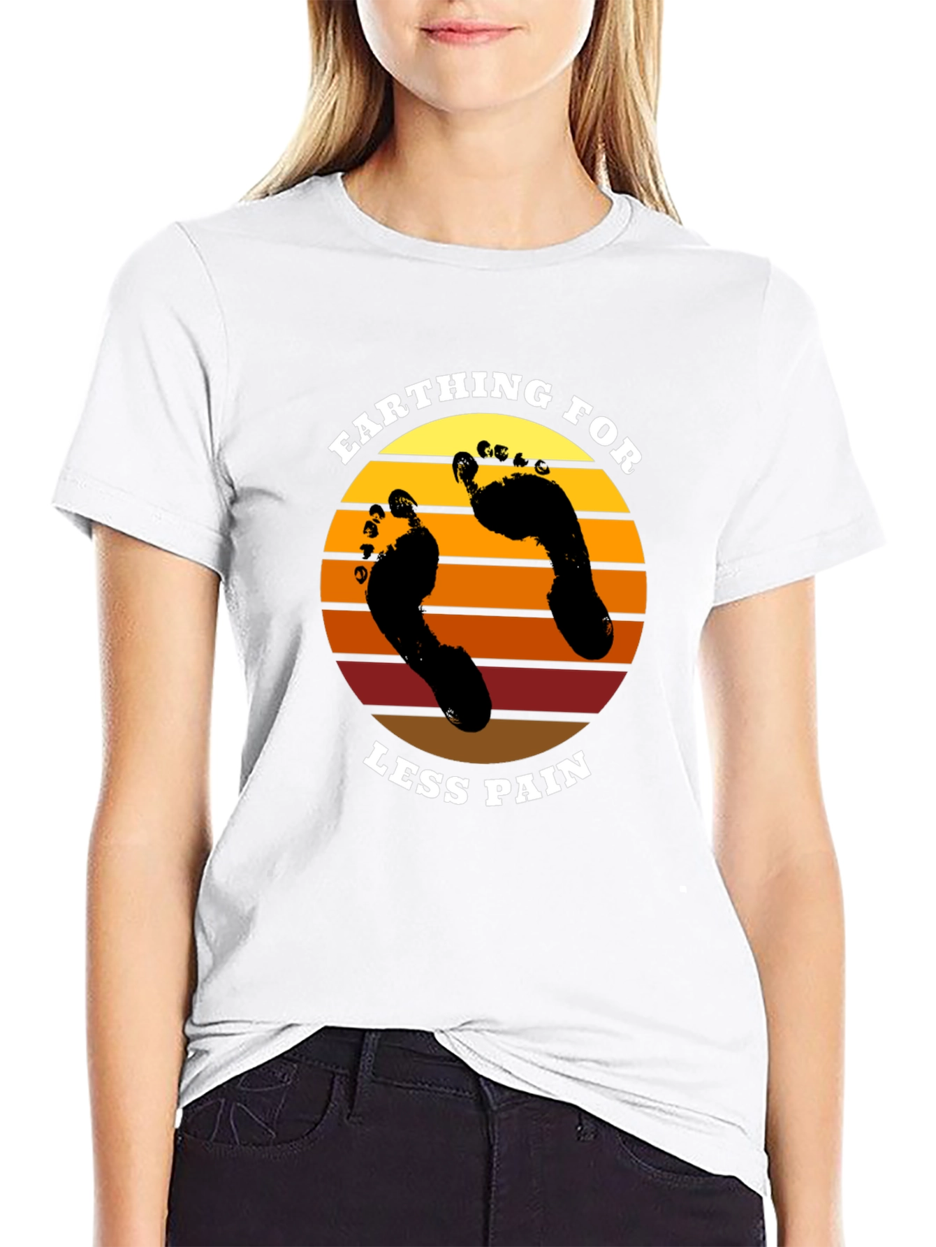 Earthing for Less Pain Graphic Tee