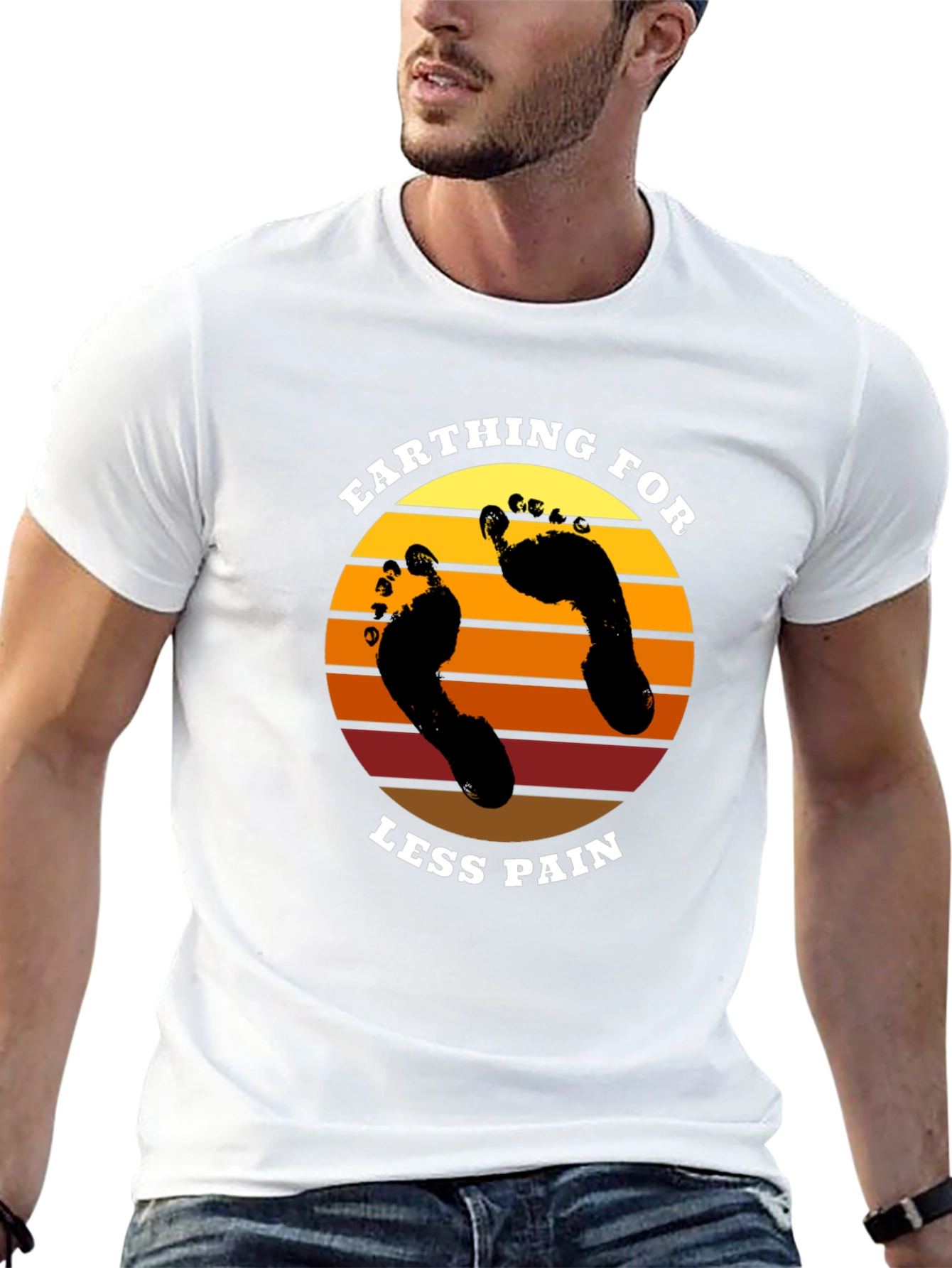 Earthing for Less Pain Graphic Tee
