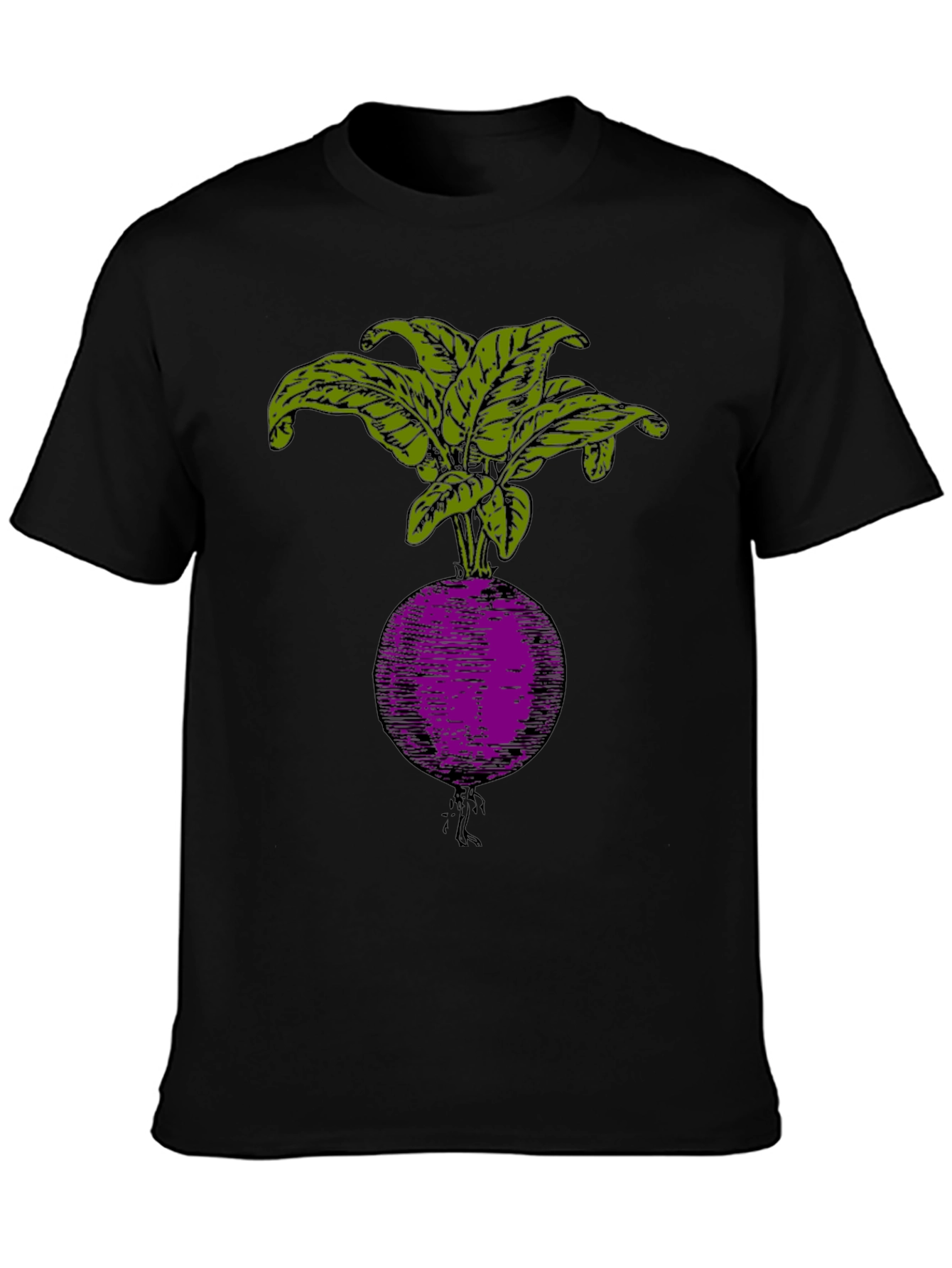 Radish Graphic T-Shirt - Stylish Veggie Tee