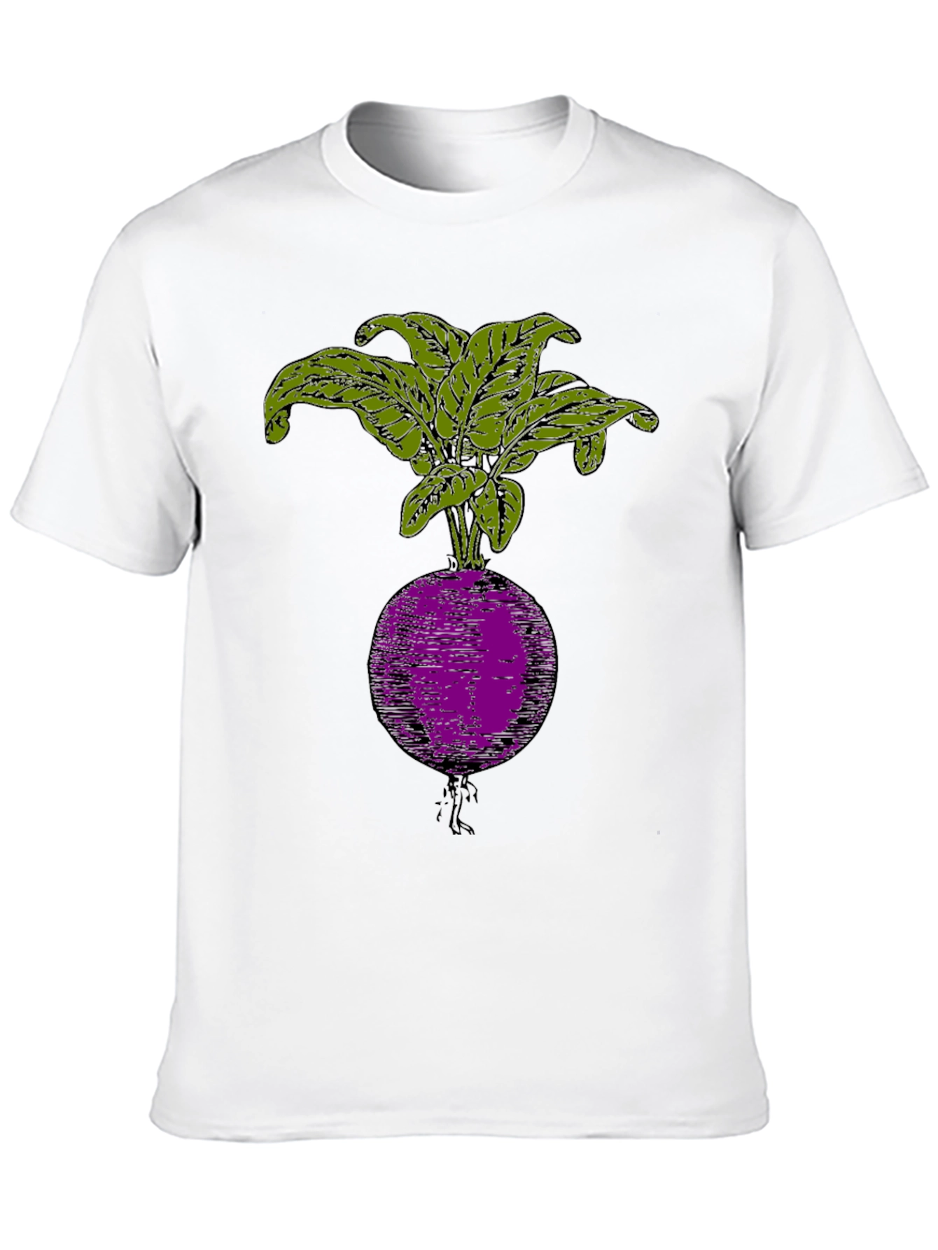 Radish Graphic T-Shirt - Stylish Veggie Tee