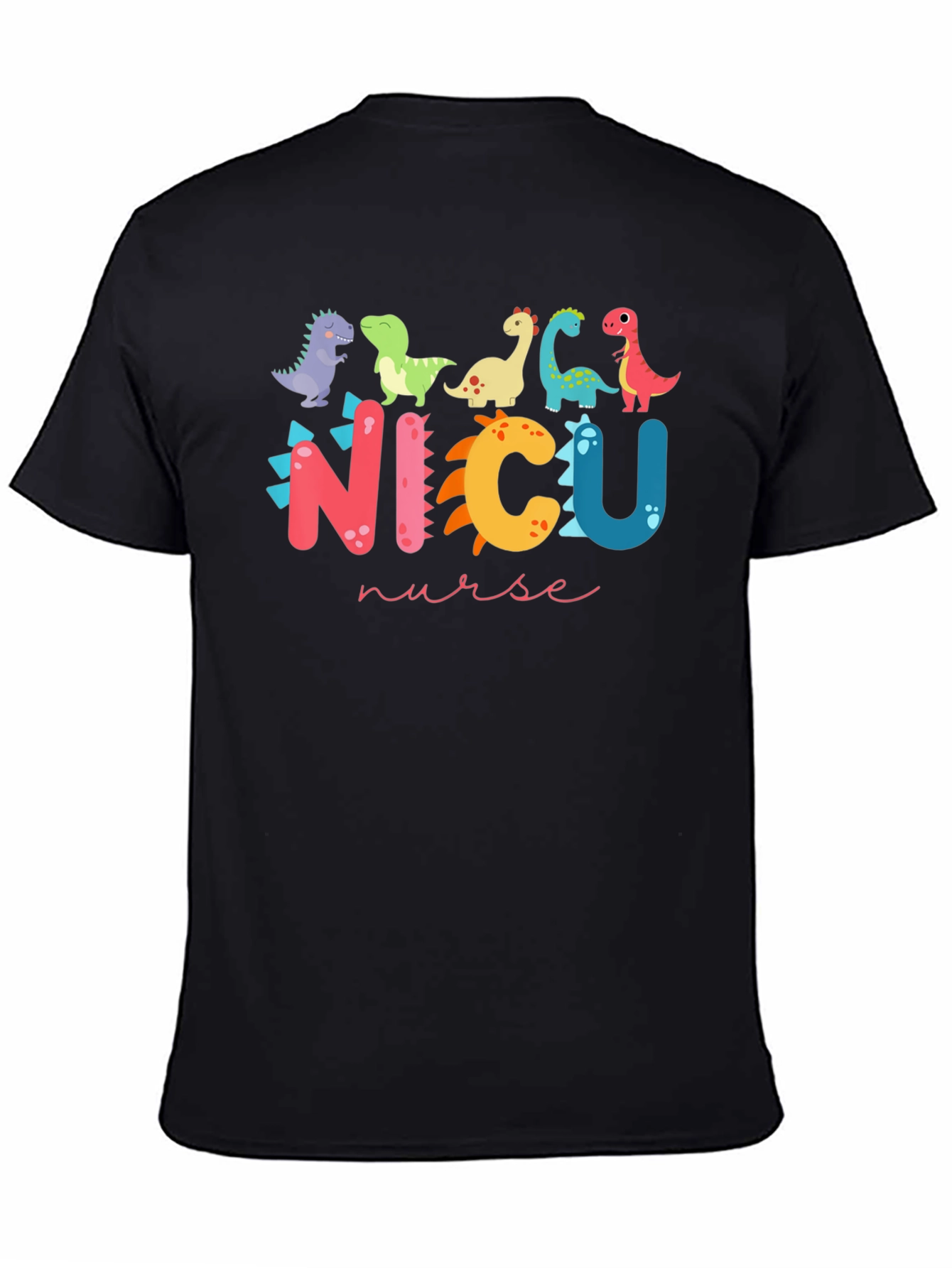 NICU Nurse Dinosaur T-Shirt - Cute & Comfortable