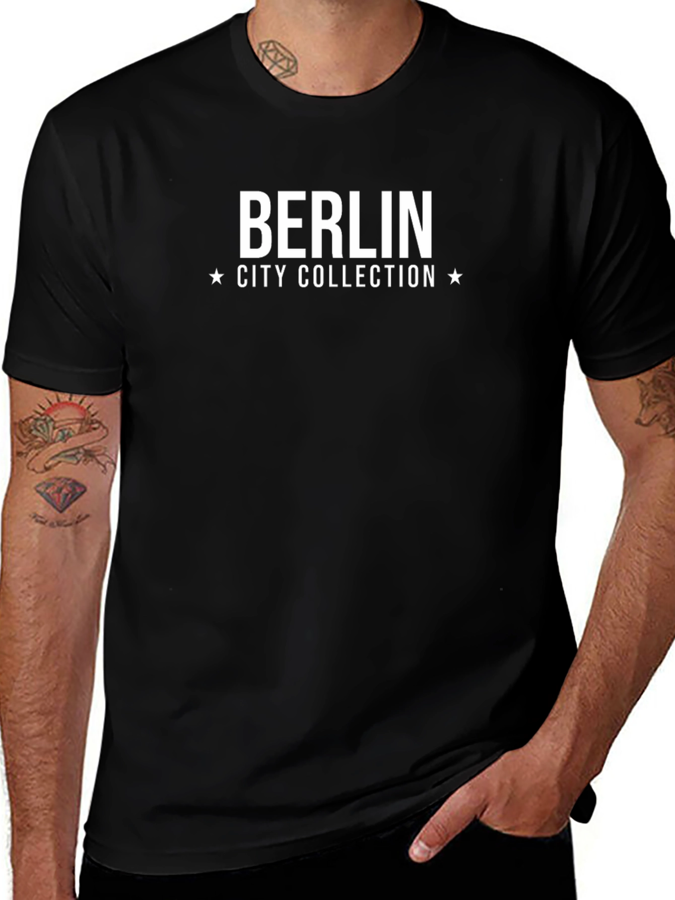 Berlin City Collection Black T-Shirt