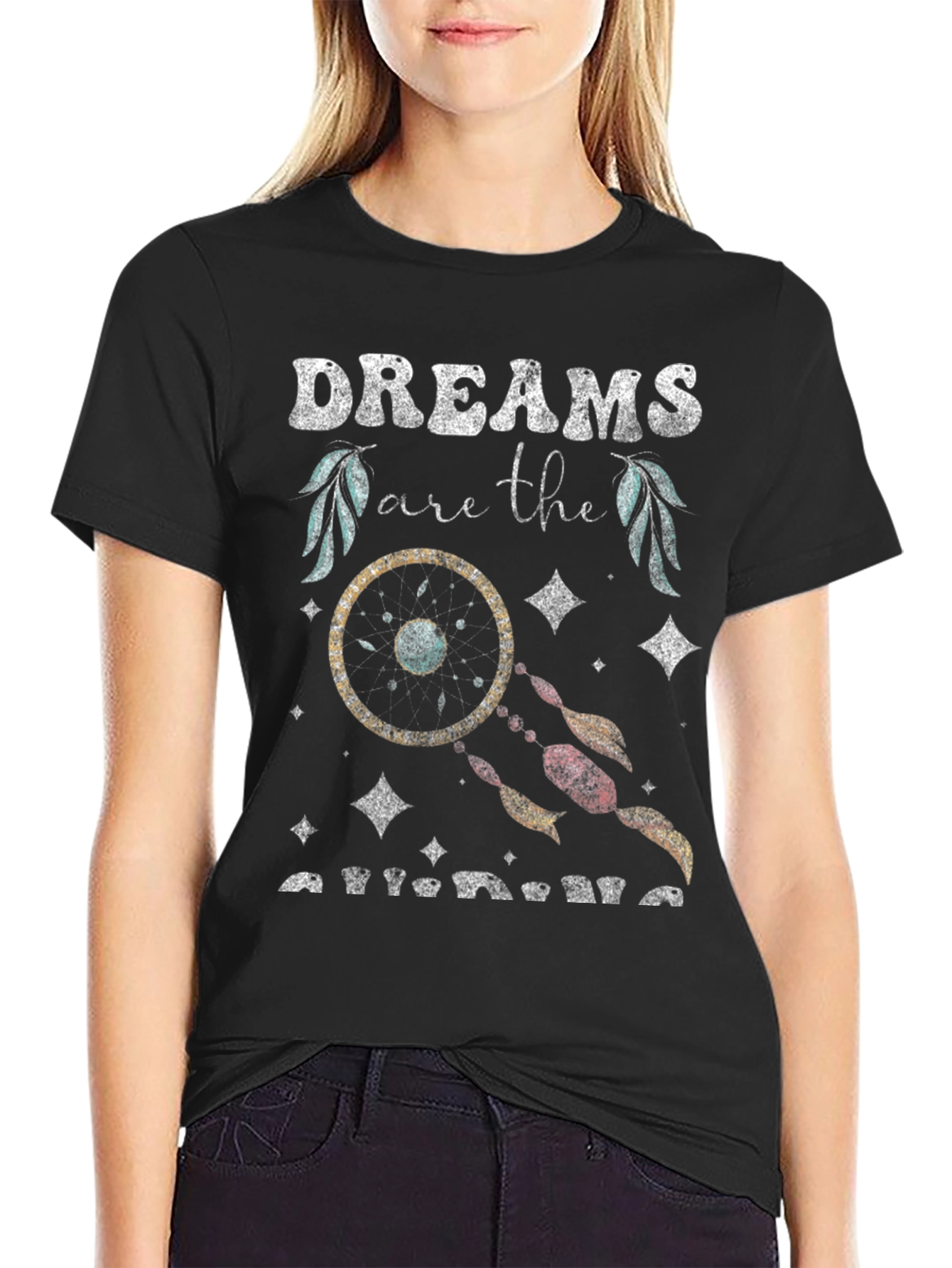 Dreams are the Answer Black T-Shirt