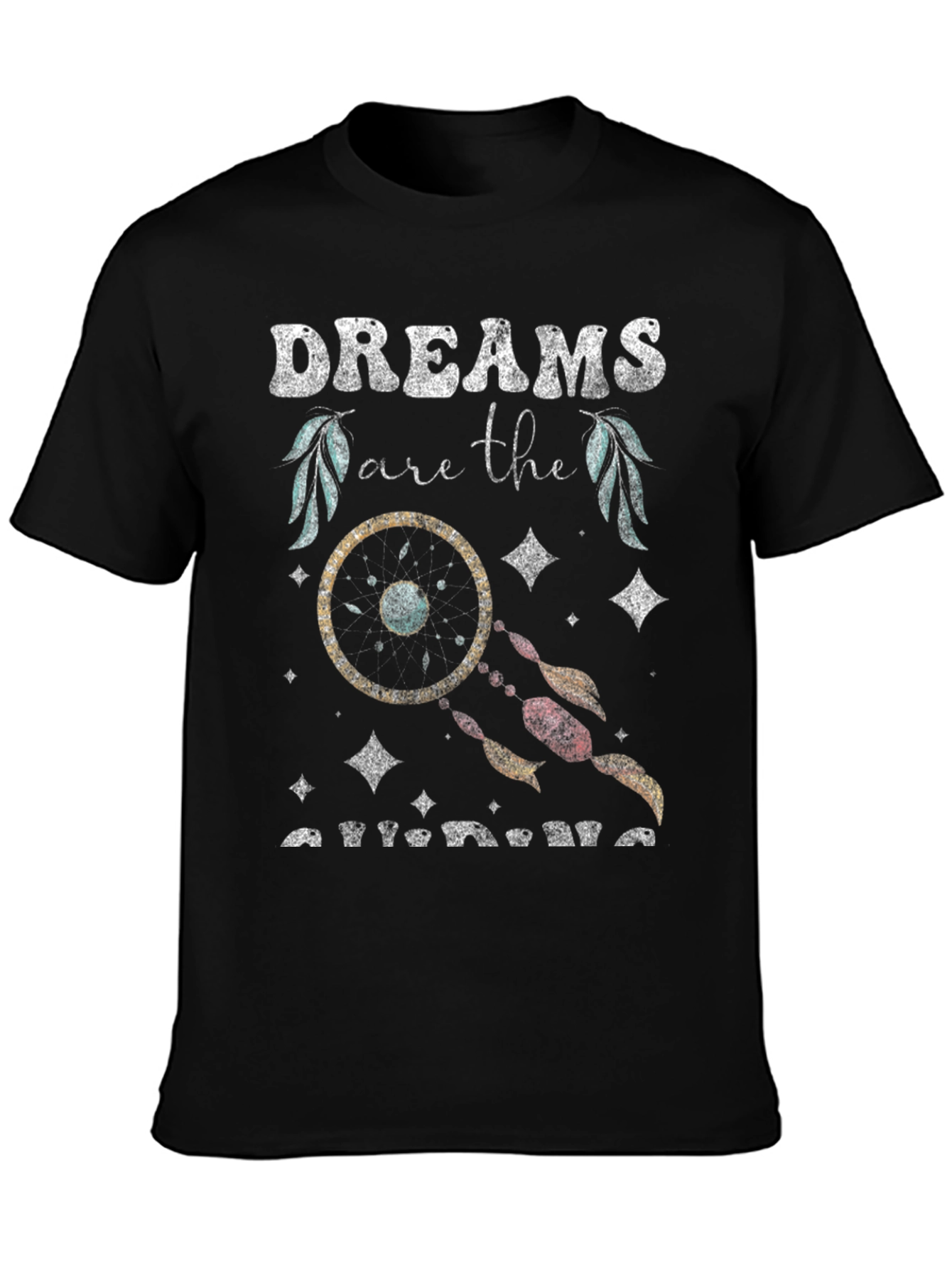 Dreams are the Answer Black T-Shirt