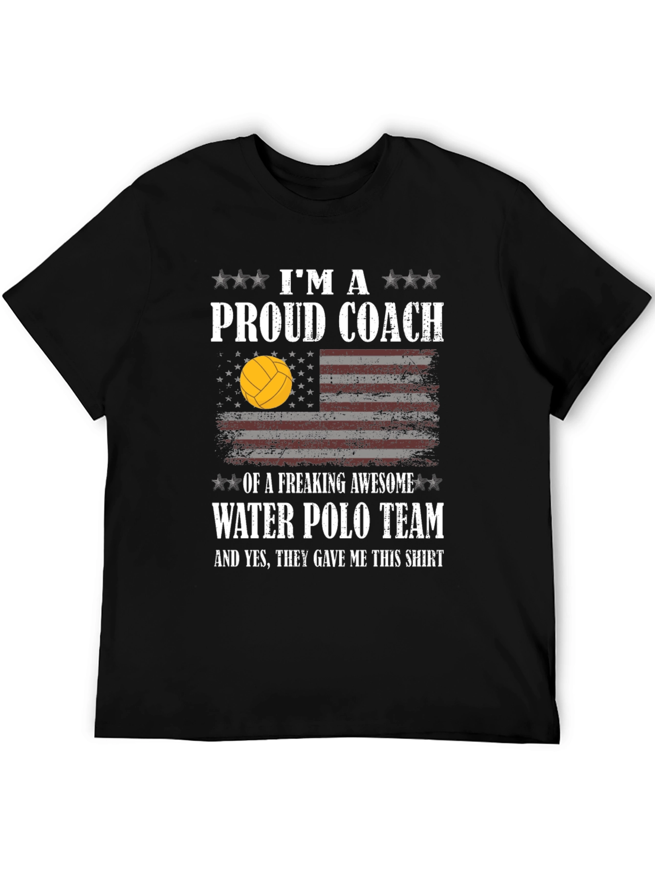 Proud Coach Water Polo T-Shirt