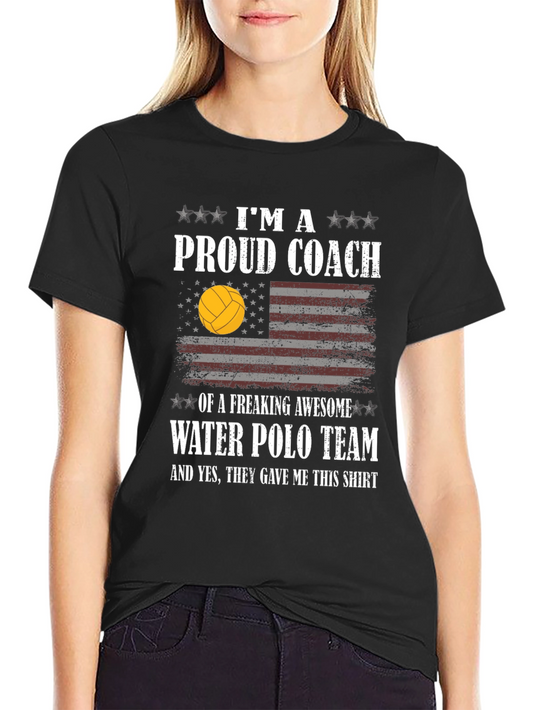 Proud Coach Water Polo T-Shirt
