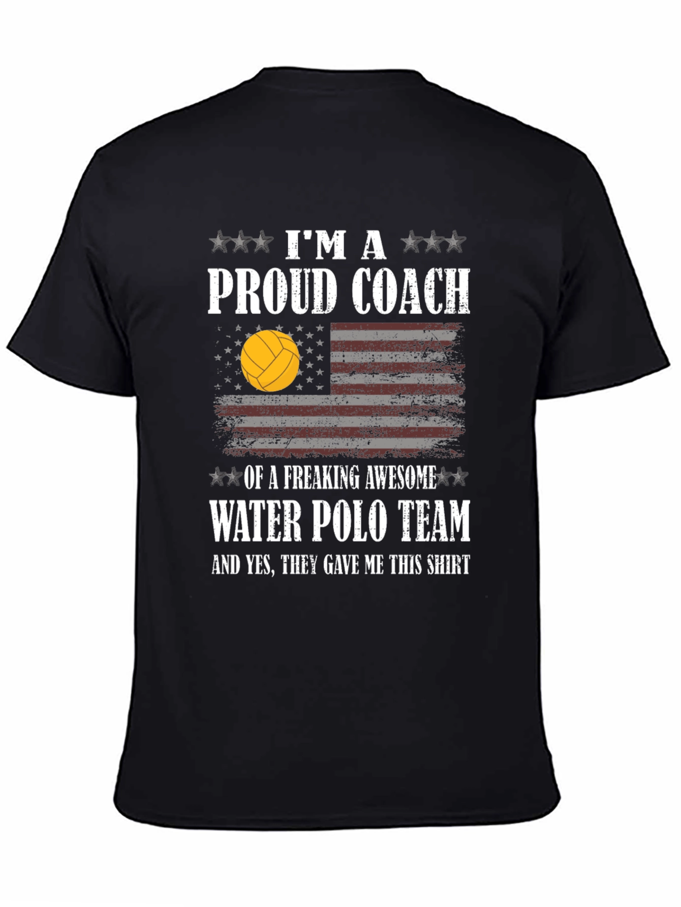 Proud Coach Water Polo T-Shirt