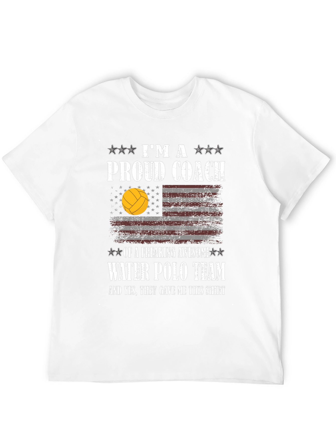 Proud Coach Water Polo T-Shirt