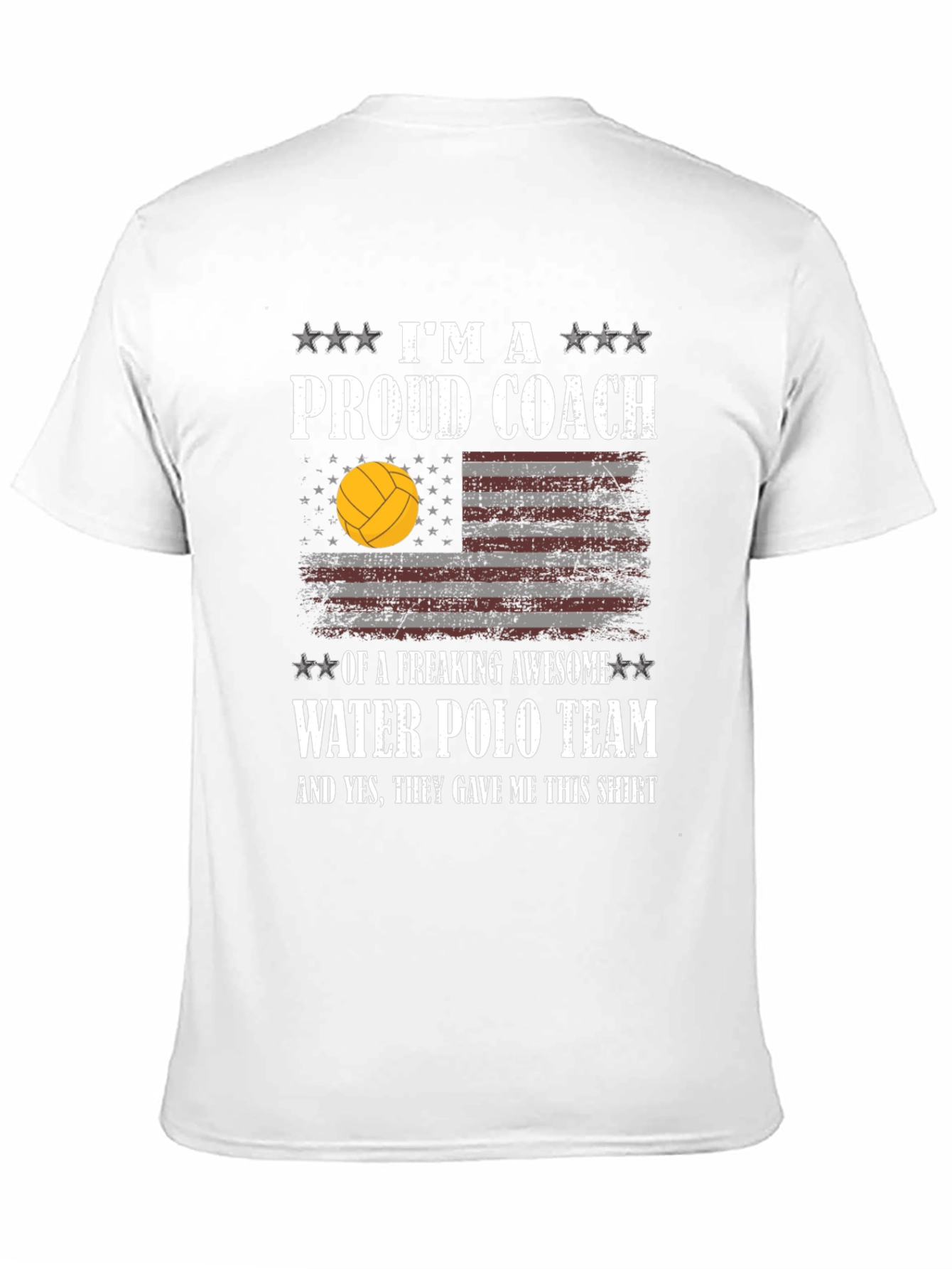 Proud Coach Water Polo T-Shirt