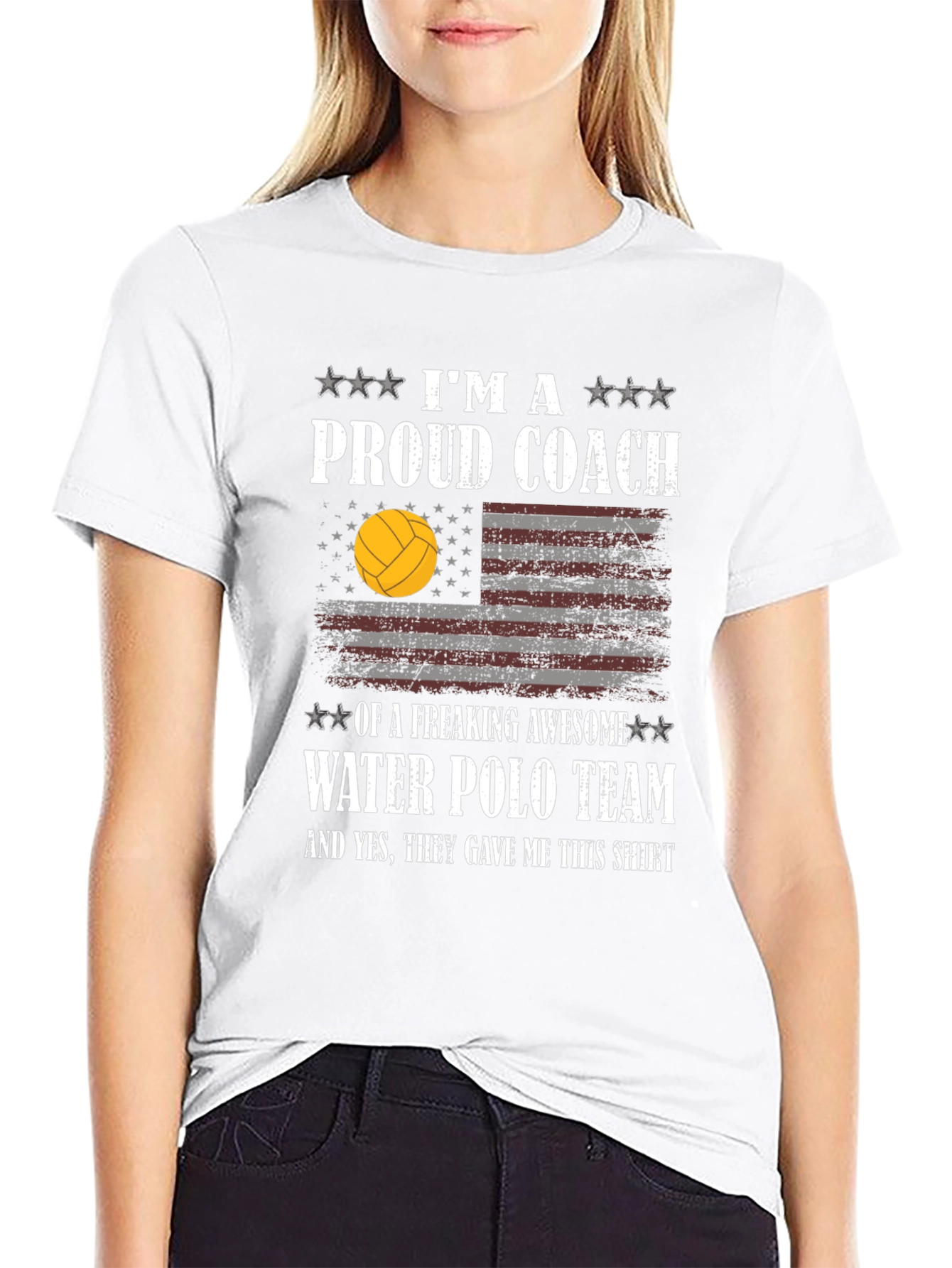Proud Coach Water Polo T-Shirt