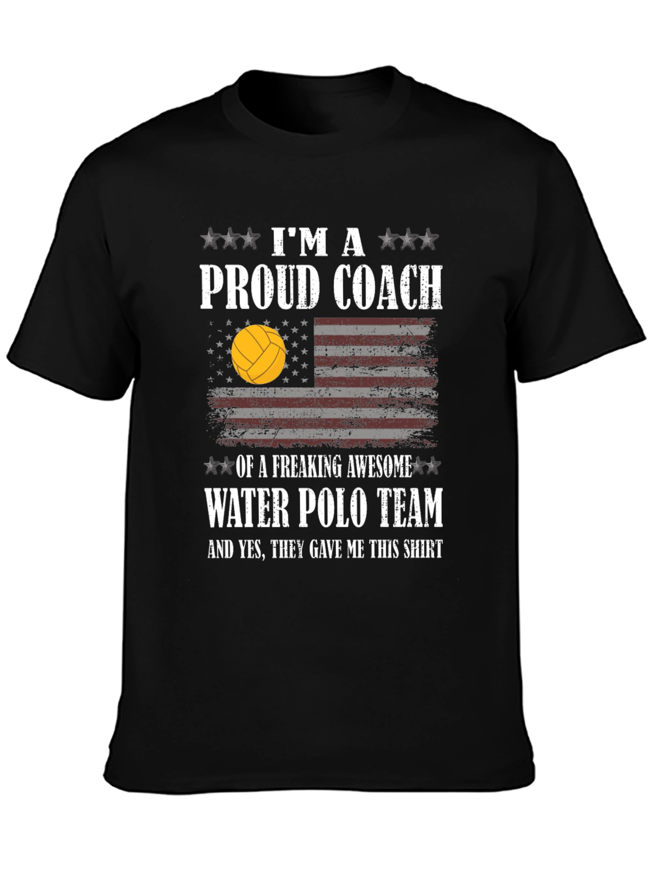 Proud Coach Water Polo T-Shirt