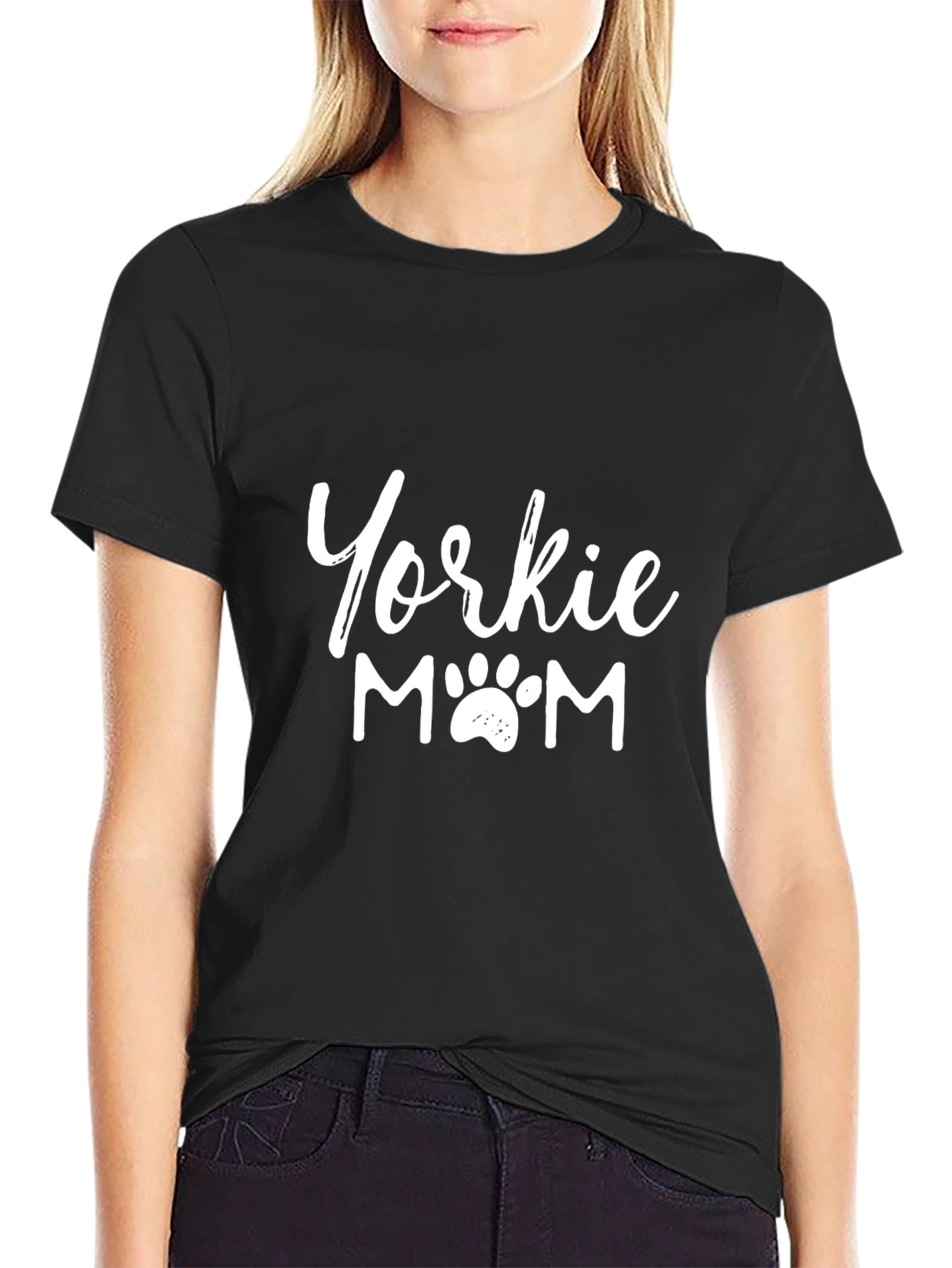 Yorkie Mom T-Shirt - Dog Lover Tee