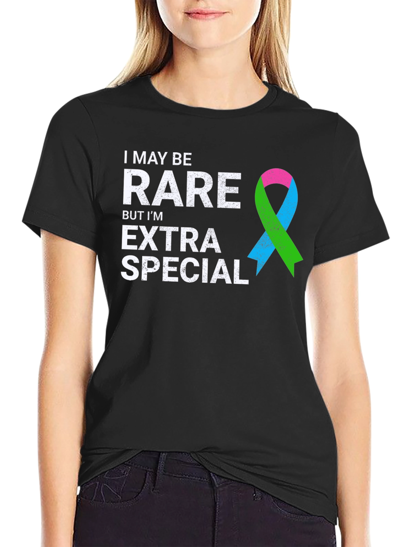 Rare & Special Awareness Ribbon Graphic Tee