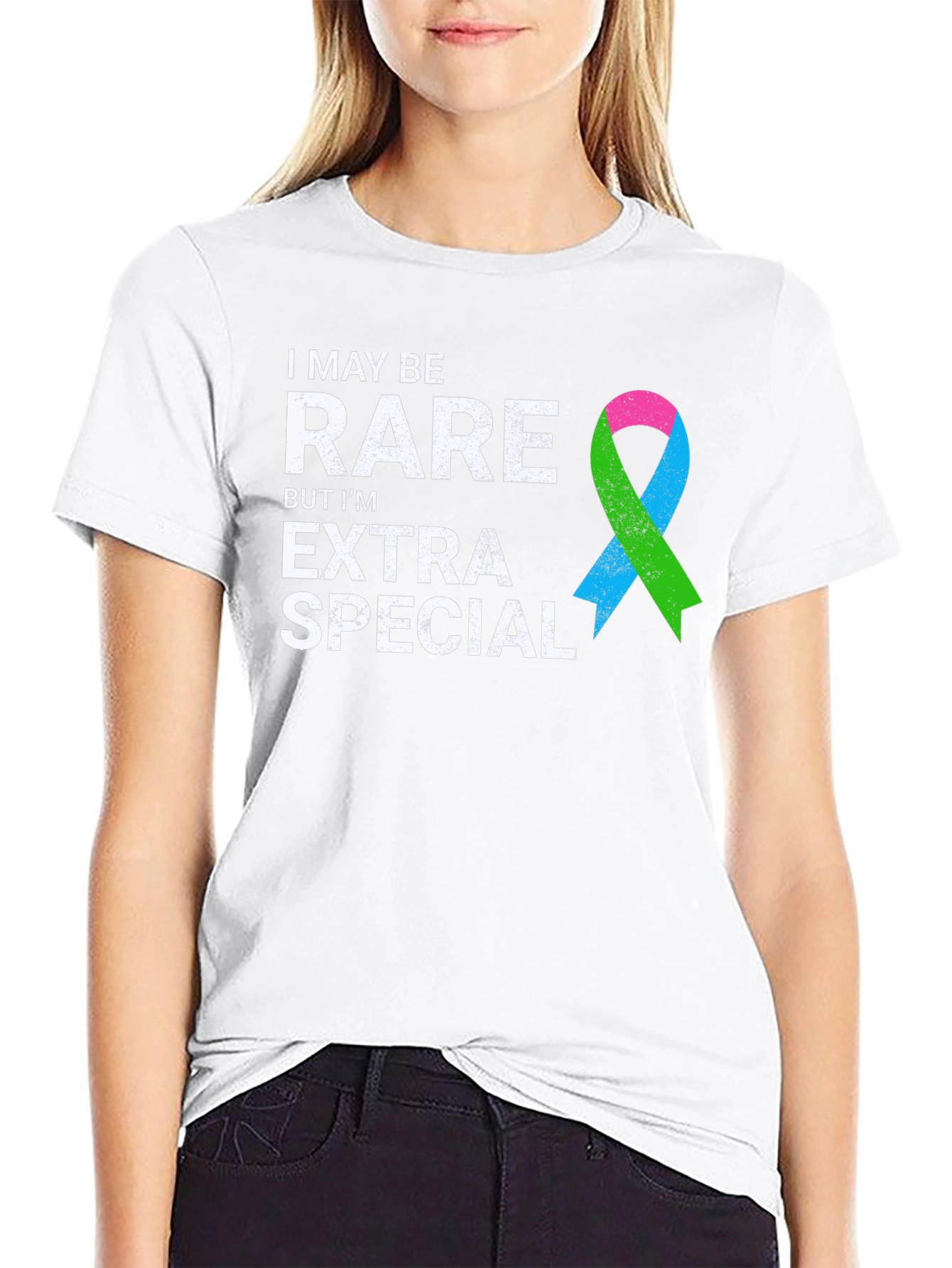 Rare & Special Awareness Ribbon Graphic Tee