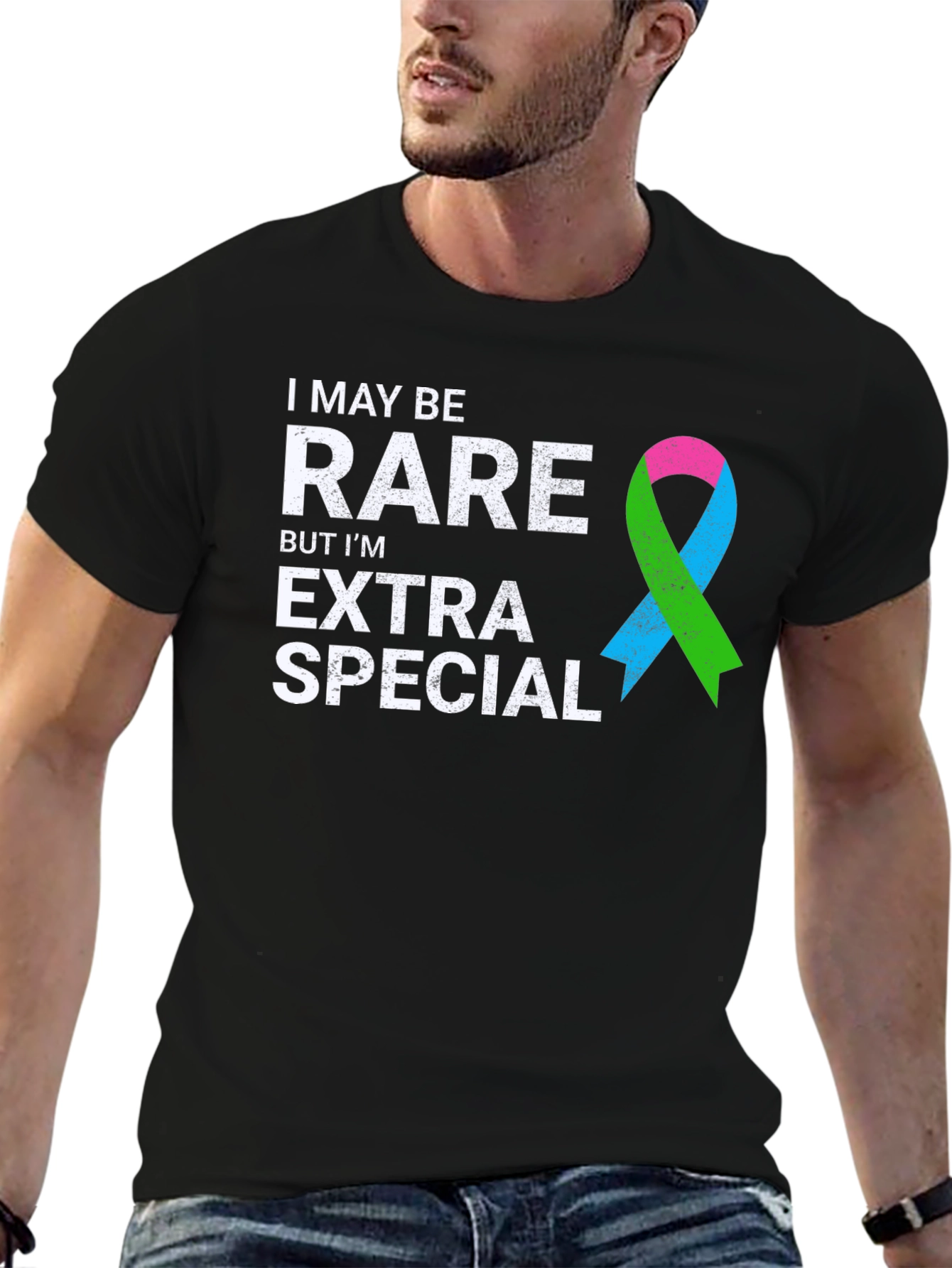 Rare & Special Awareness Ribbon Graphic Tee