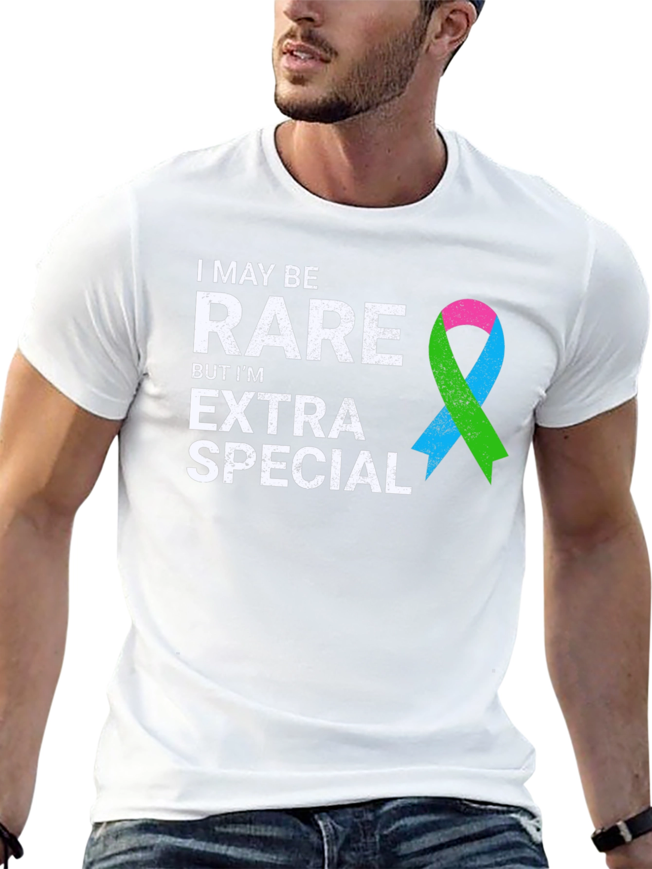 Rare & Special Awareness Ribbon Graphic Tee