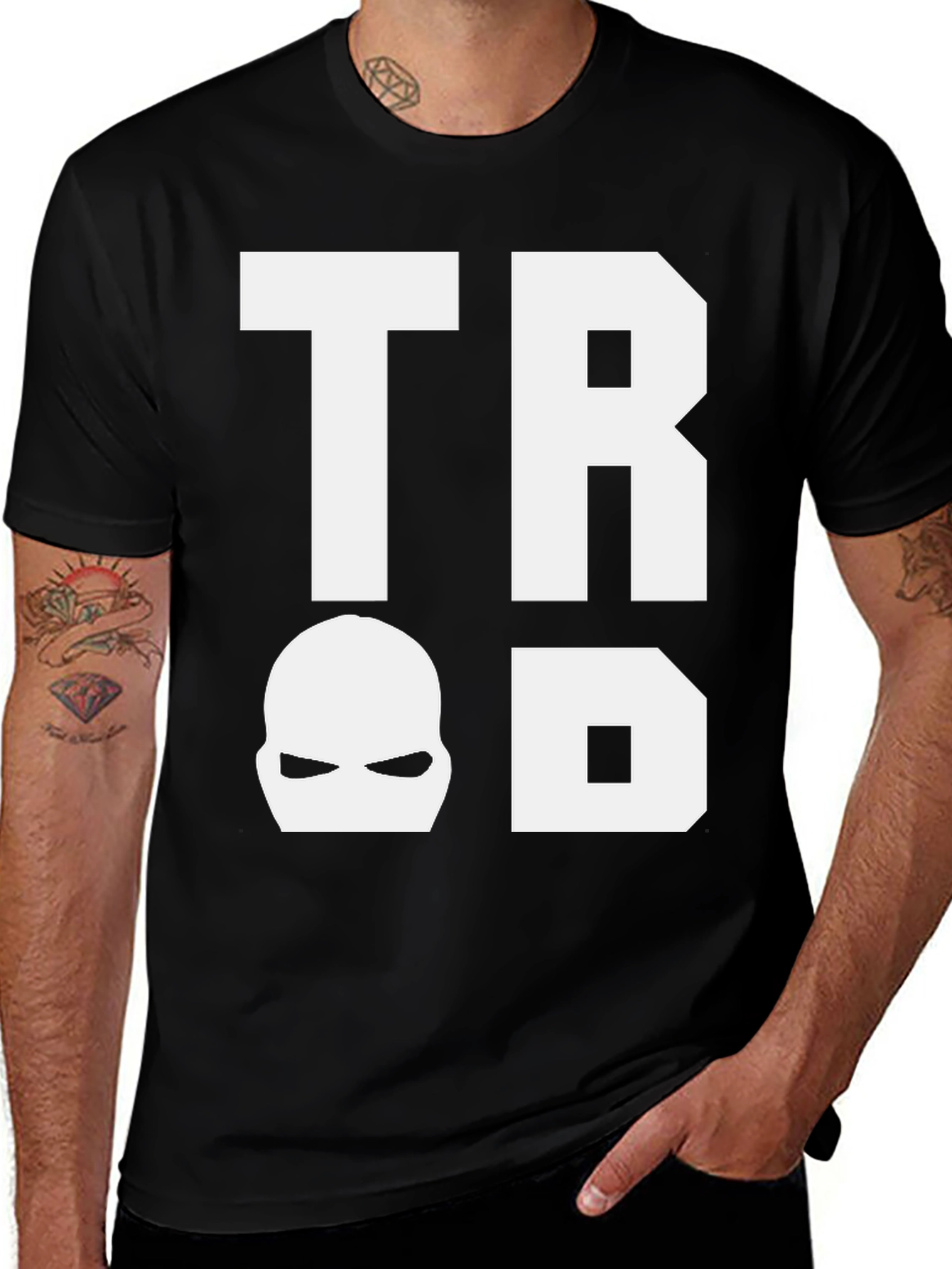 TROOD Mens Graphic T-Shirt - Streetwear Style