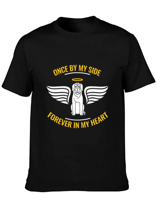 Dog Memorial T-Shirt - Once By My Side