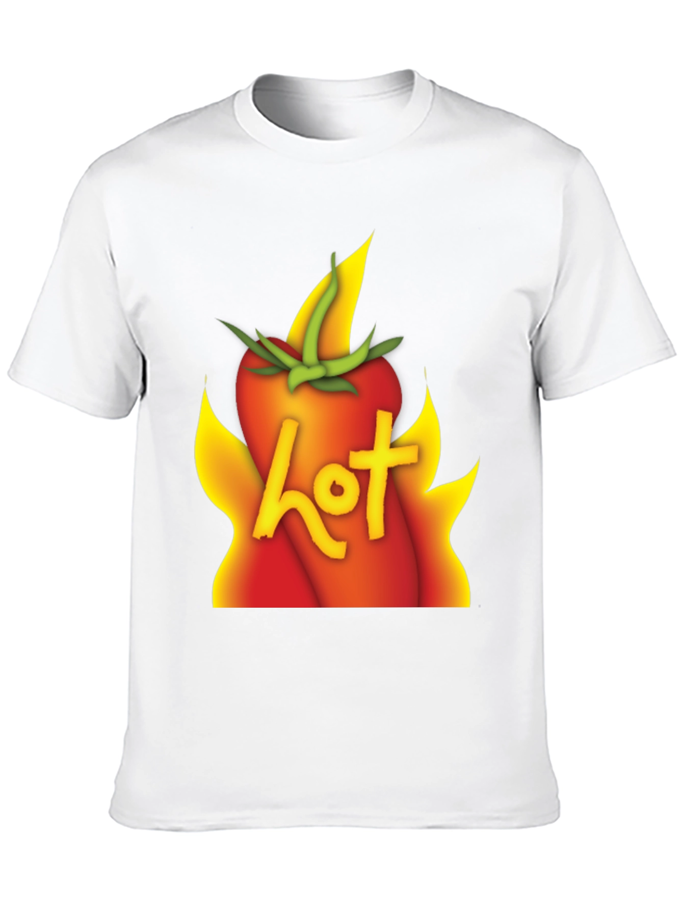 Hot Tomato Graphic T-Shirt - Unisex Cotton Tee