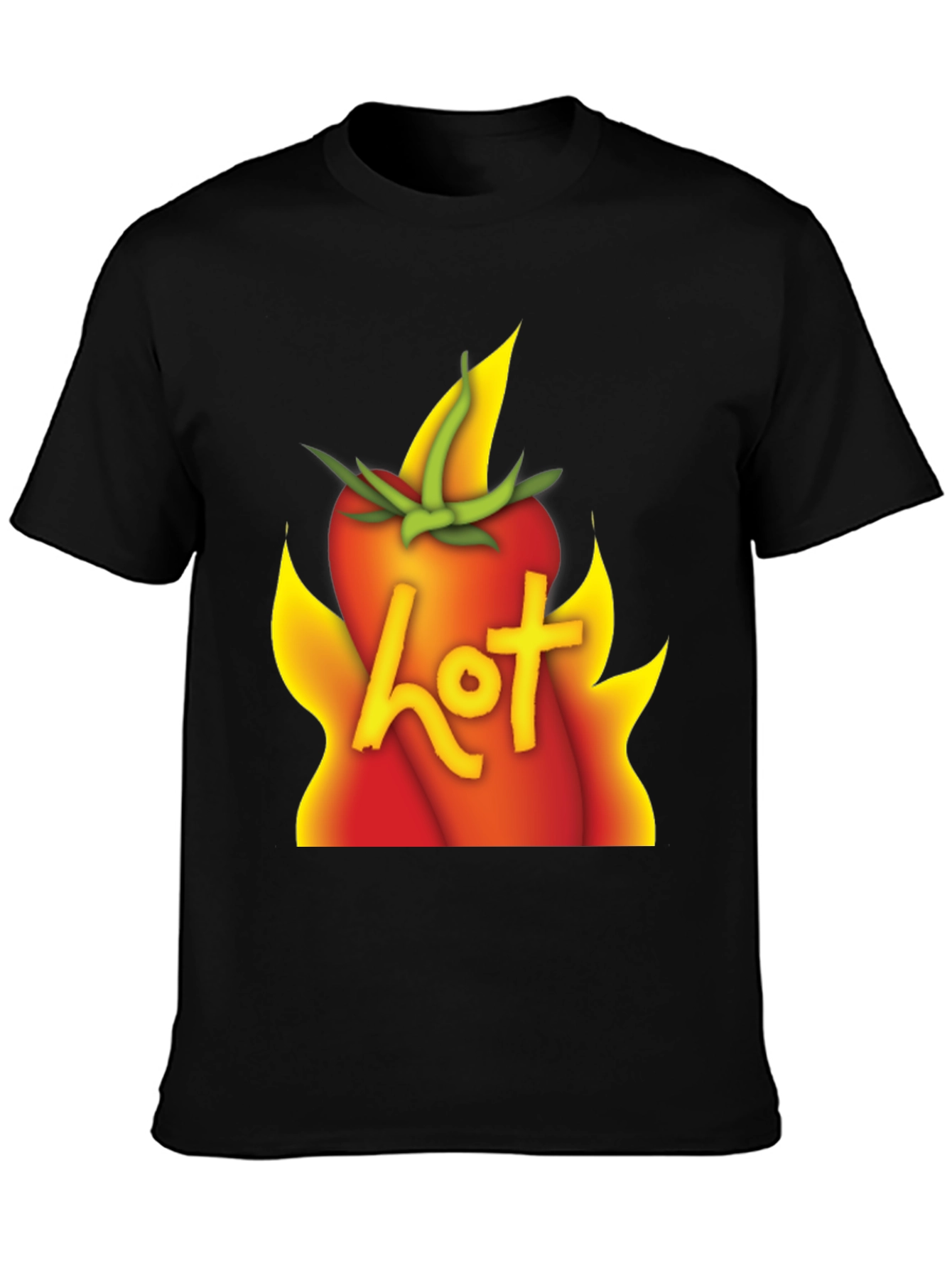 Hot Tomato Graphic T-Shirt - Unisex Cotton Tee