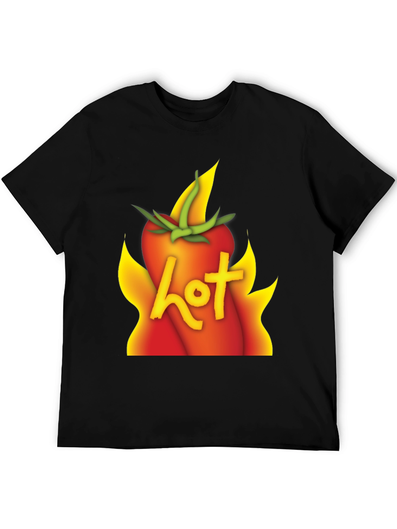 Hot Tomato Graphic T-Shirt - Unisex Cotton Tee