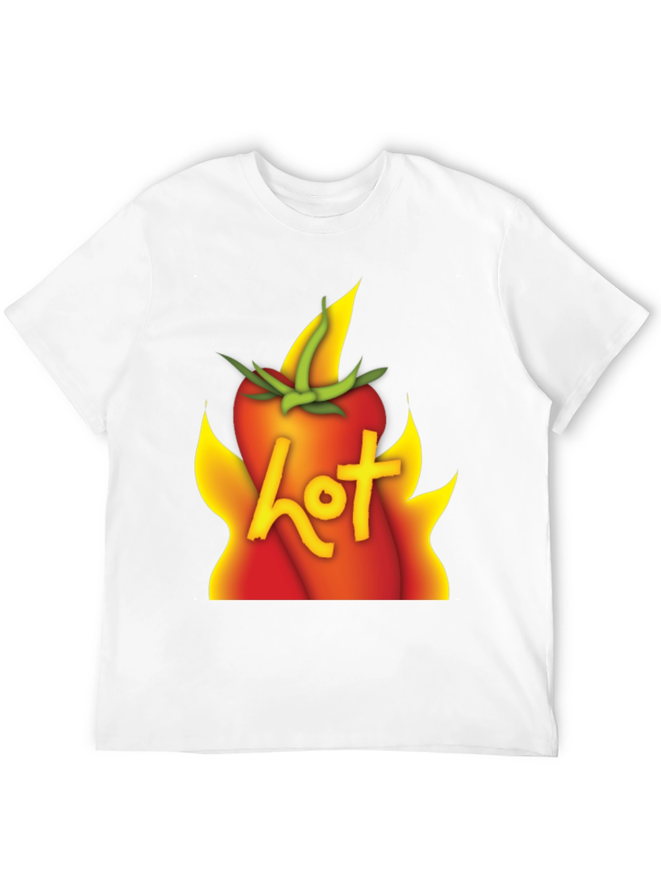Hot Tomato Graphic T-Shirt - Unisex Cotton Tee