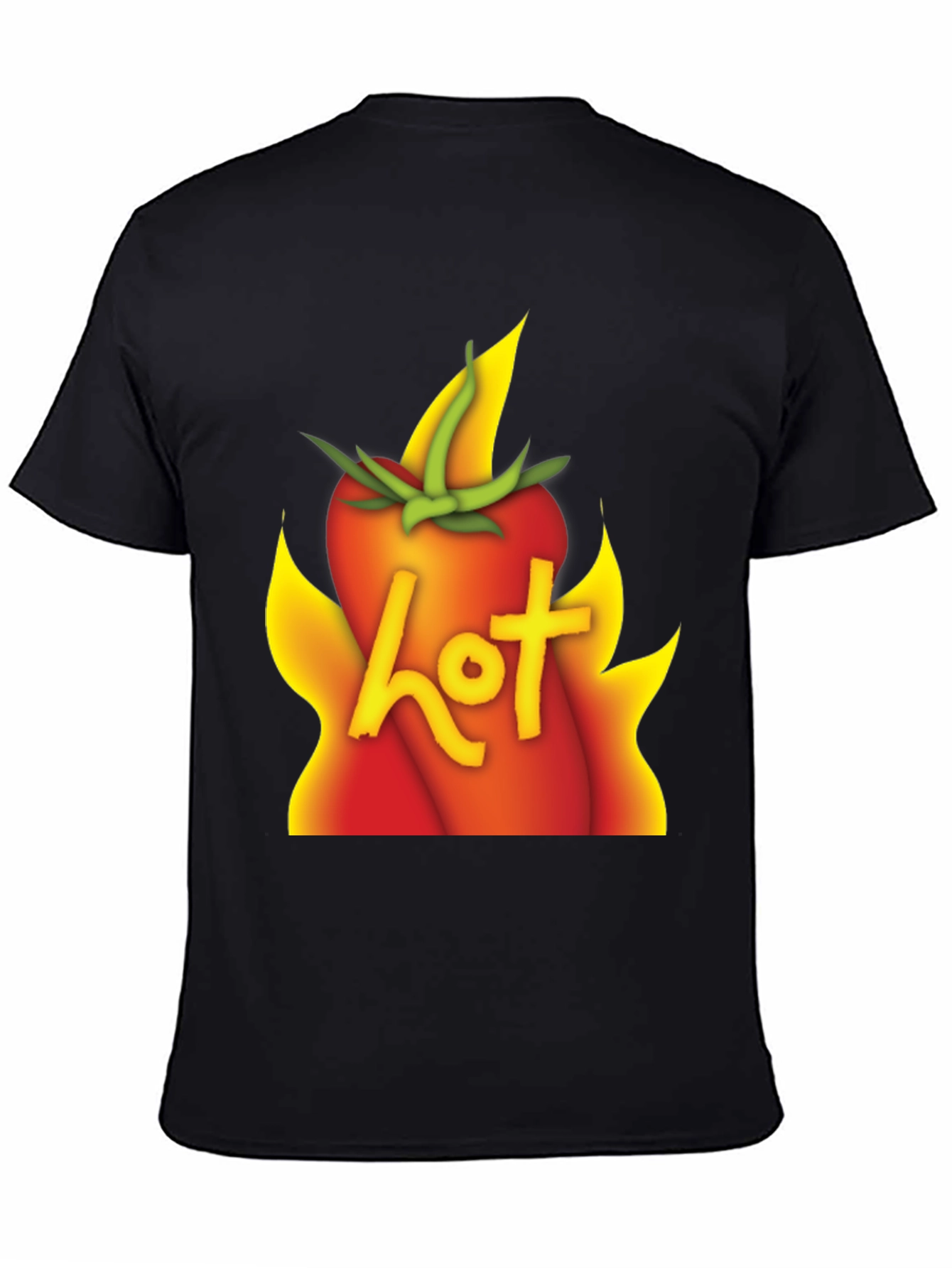 Hot Tomato Graphic T-Shirt - Unisex Cotton Tee