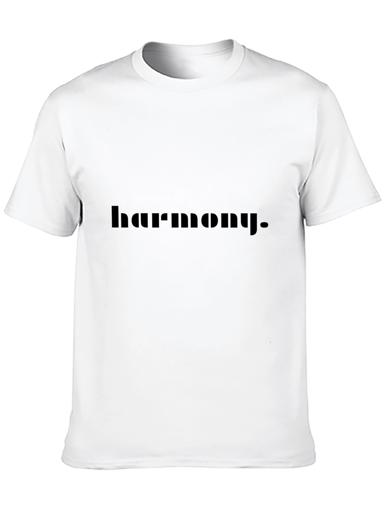 Harmony Graphic Print Black T-Shirt