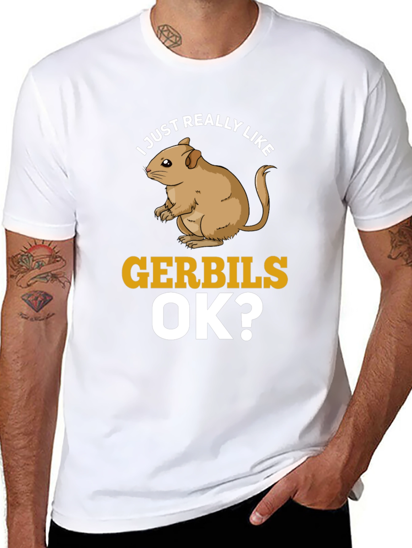 Funny Gerbil Lover T-Shirt