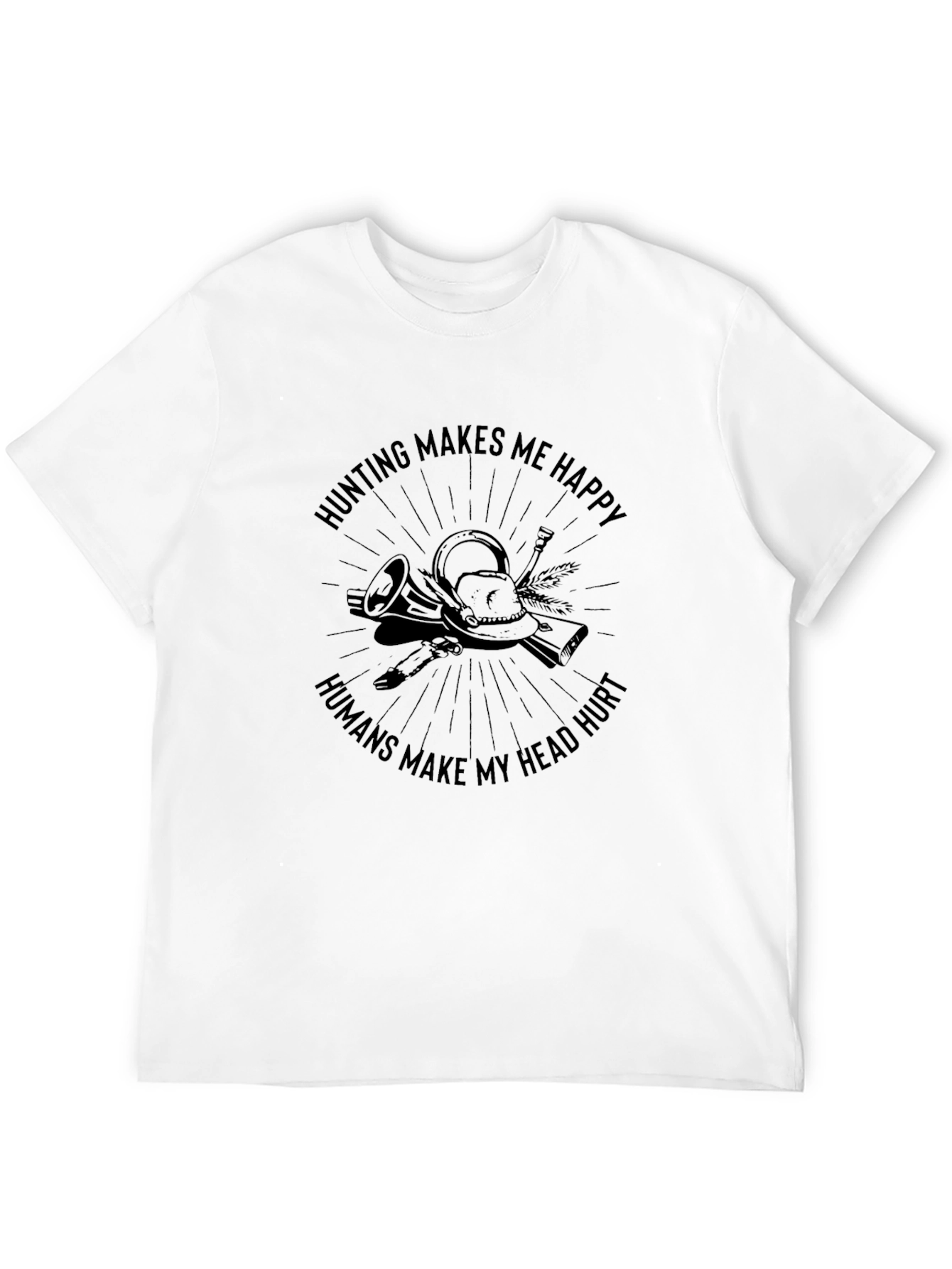 Hunting Makes Me Happy T-Shirt
