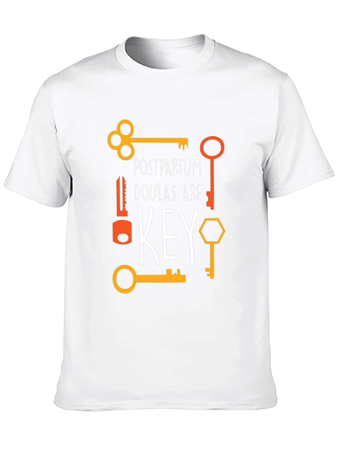 Postpartum Doulas Are Key T-Shirt - Soft Cotton Blend