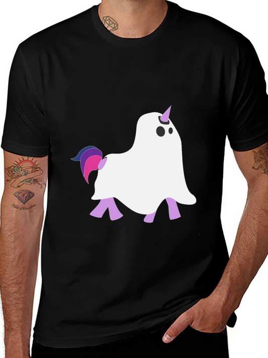 Ghost Unicorn Graphic Tee