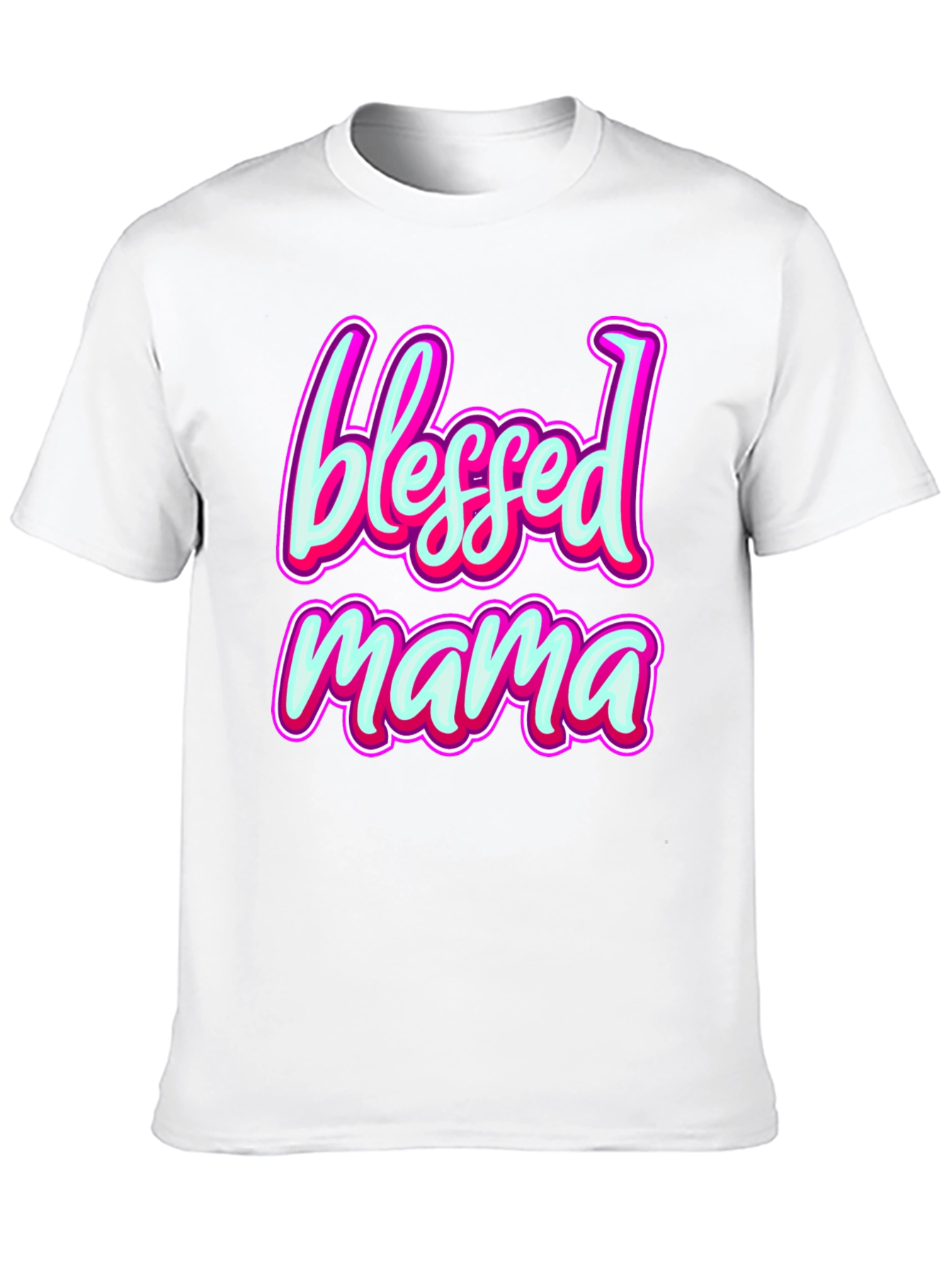 Blessed Mama T-Shirt - Stylish Mothers Day Gift