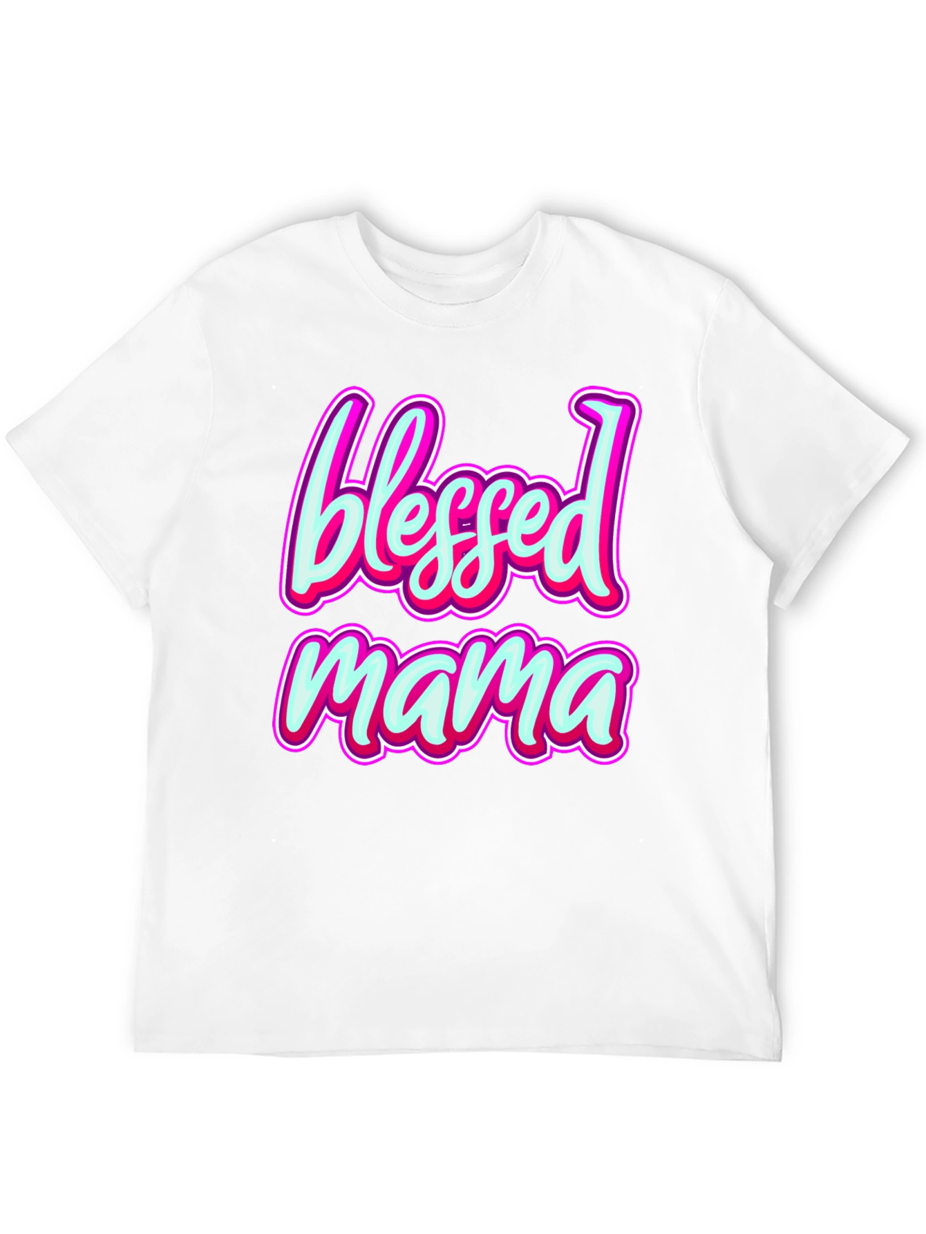 Blessed Mama T-Shirt - Stylish Mothers Day Gift