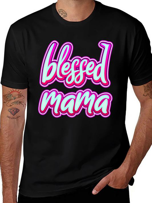 Blessed Mama T-Shirt - Stylish Mothers Day Gift