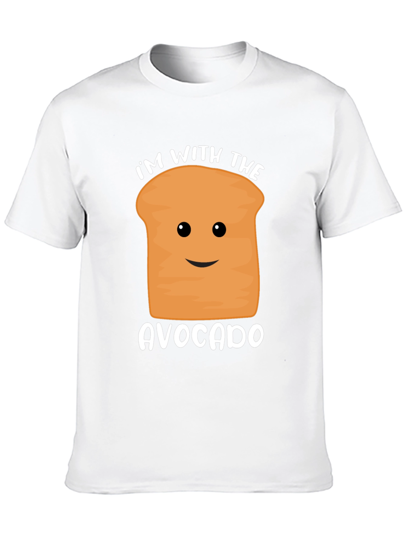 Im with the Avocado Funny Graphic Tee