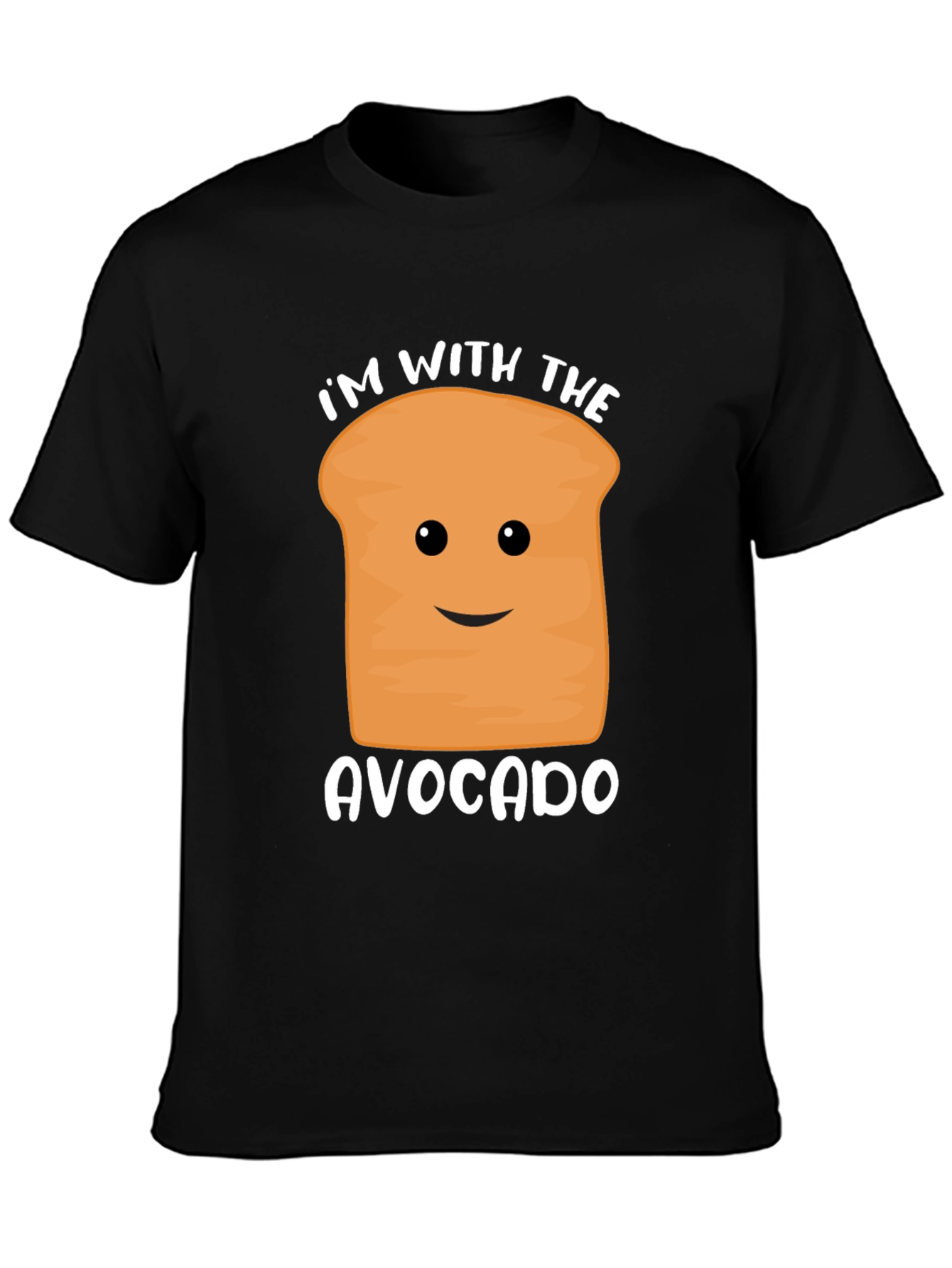 Im with the Avocado Funny Graphic Tee