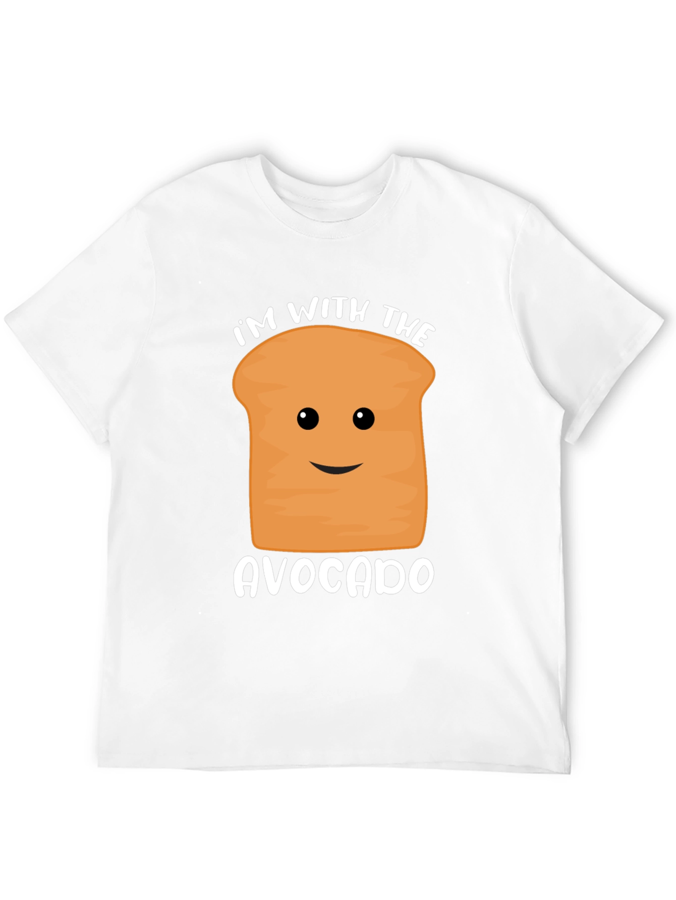 Im with the Avocado Funny Graphic Tee