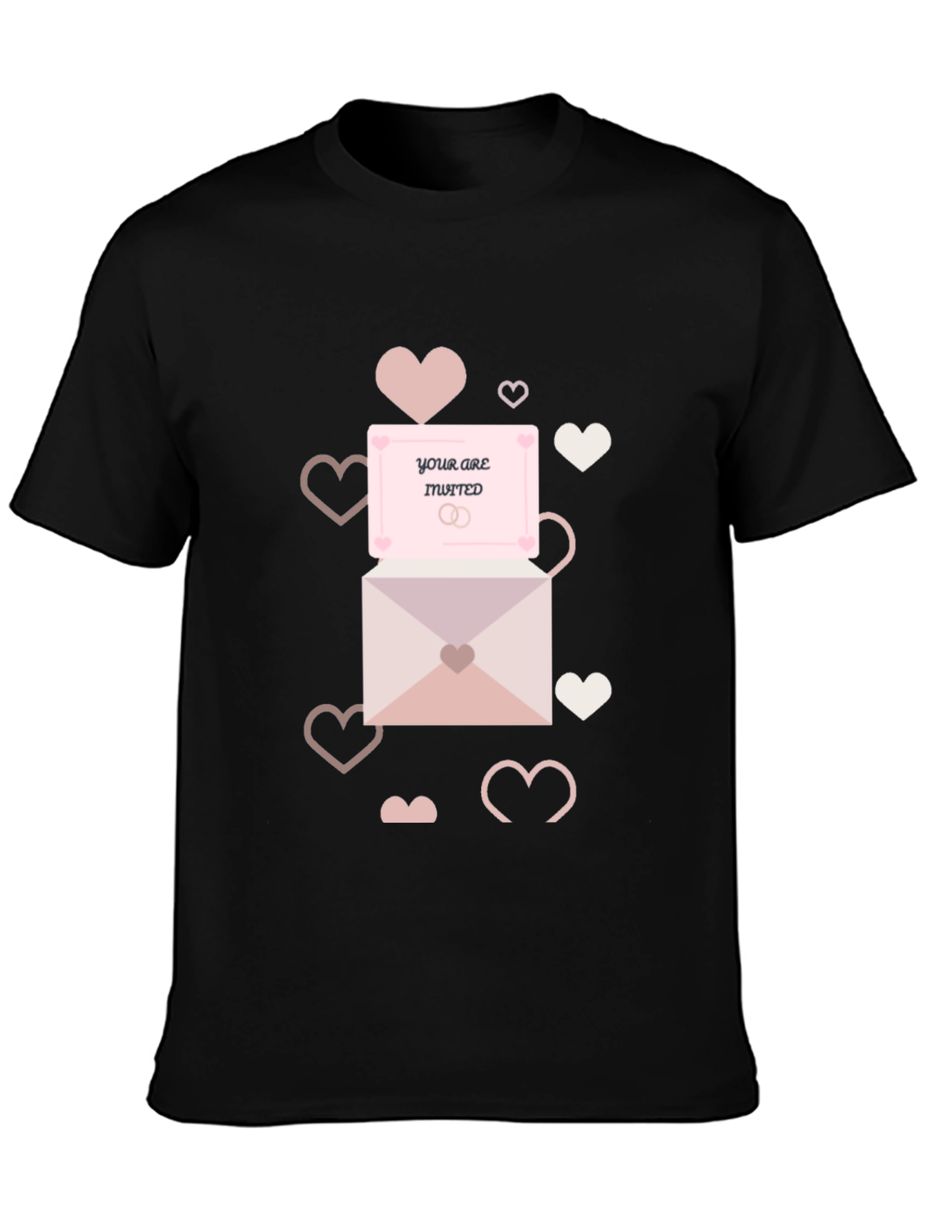 Heart Envelope Invitation T-Shirt