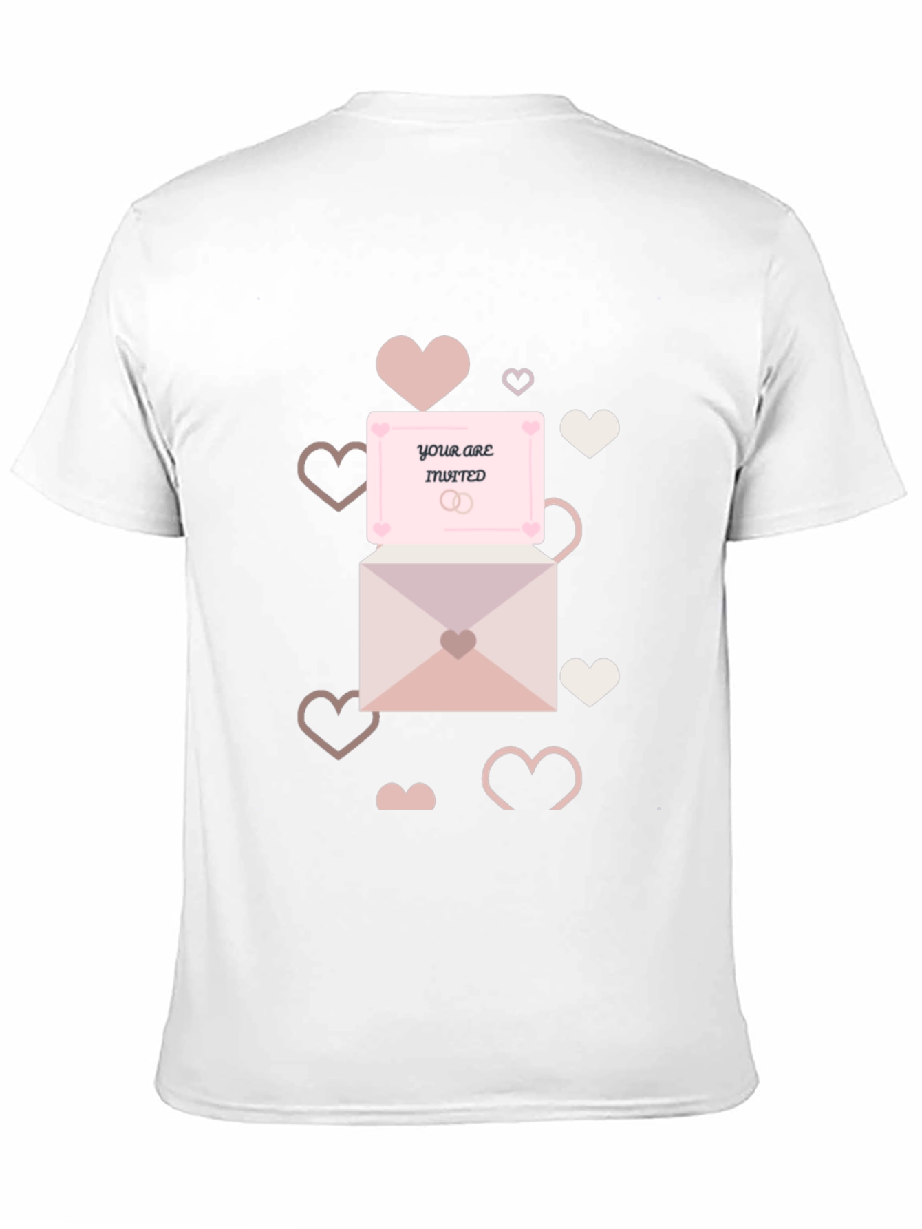 Heart Envelope Invitation T-Shirt
