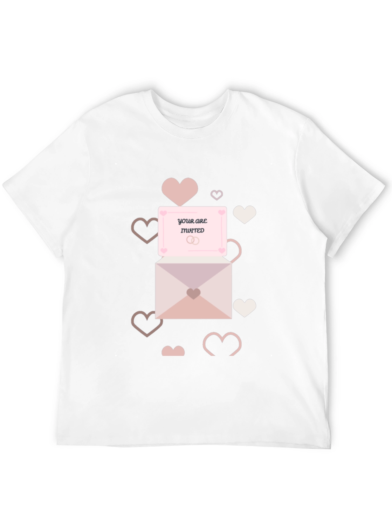Heart Envelope Invitation T-Shirt