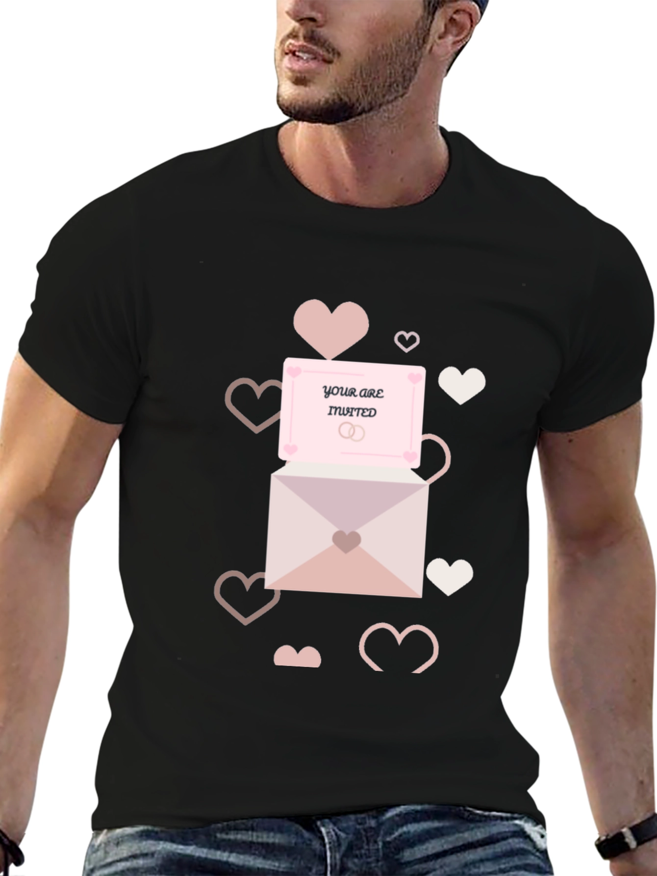 Heart Envelope Invitation T-Shirt