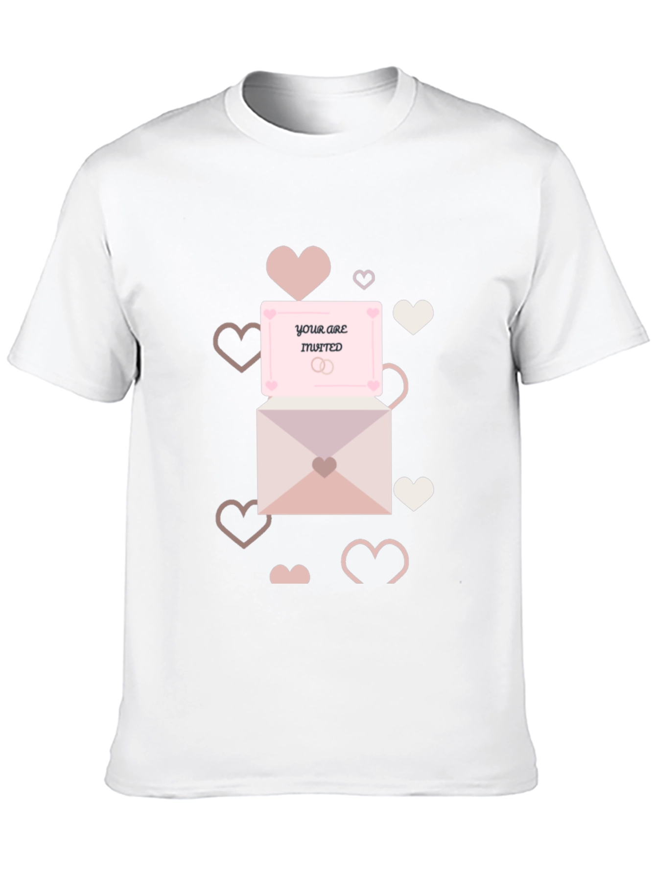 Heart Envelope Invitation T-Shirt