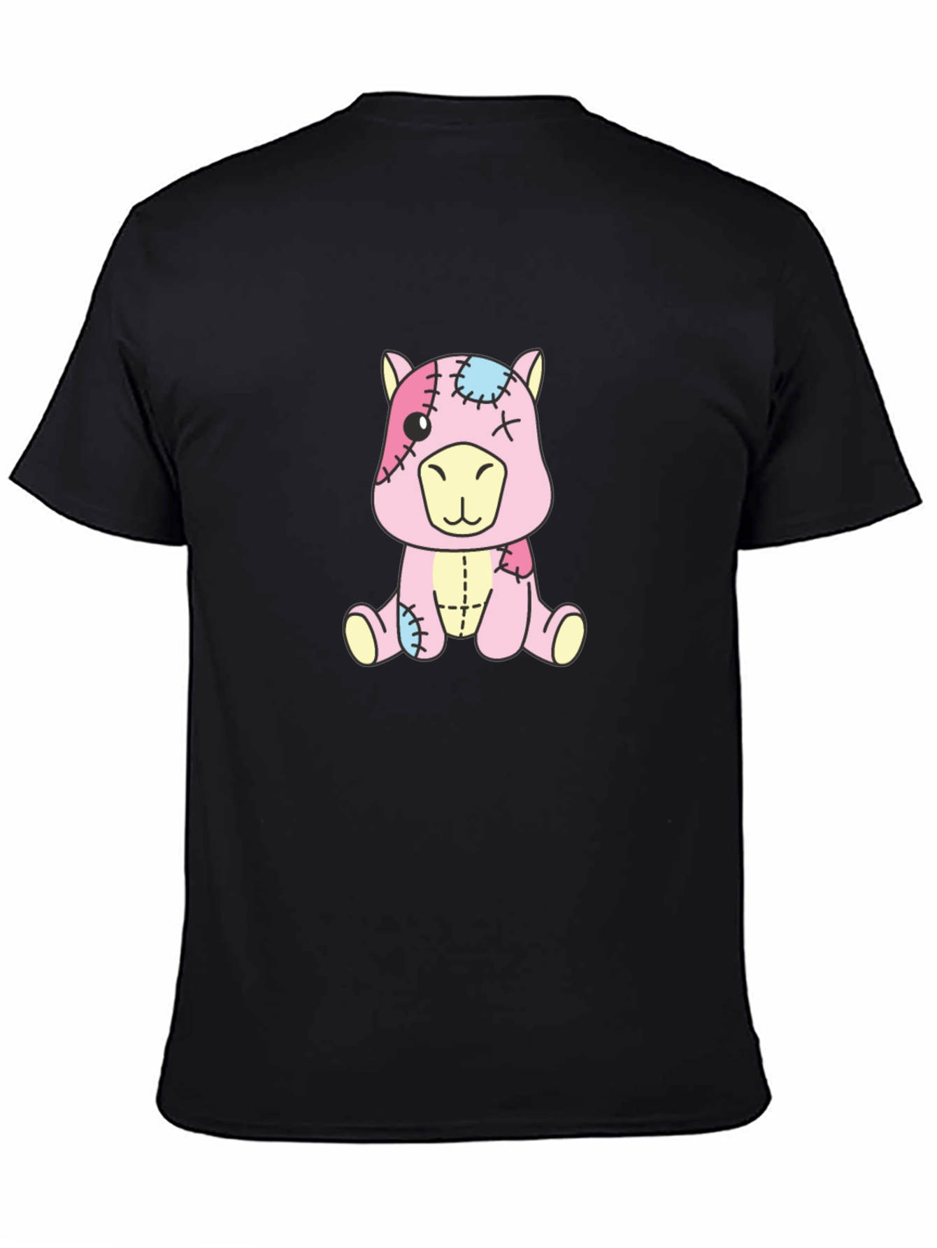 Cute Cartoon Stuffed Animal Graphic Tee