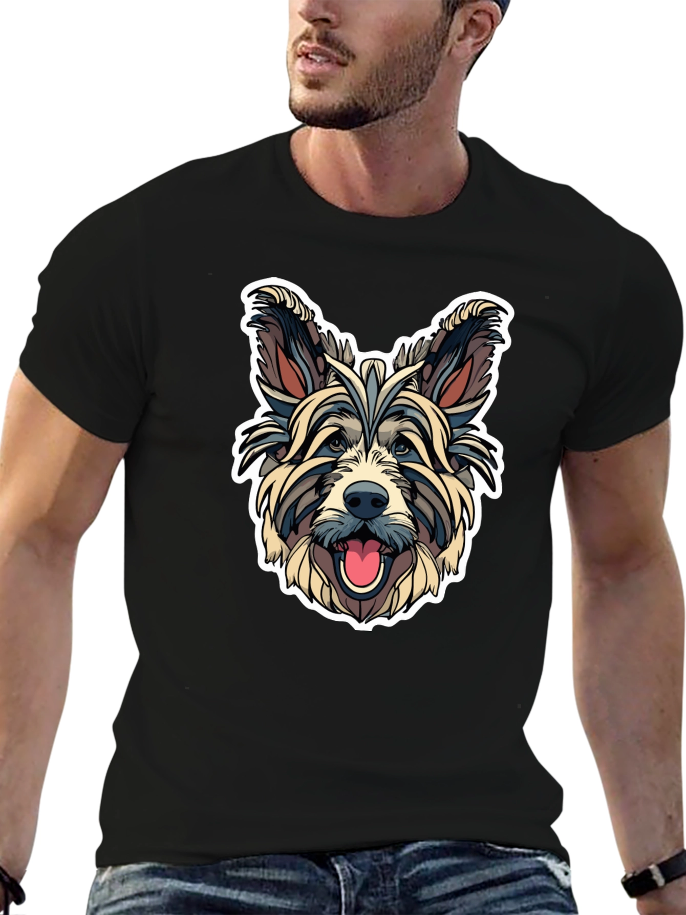 Dog Graphic Tee - Stylish Unisex T-Shirt