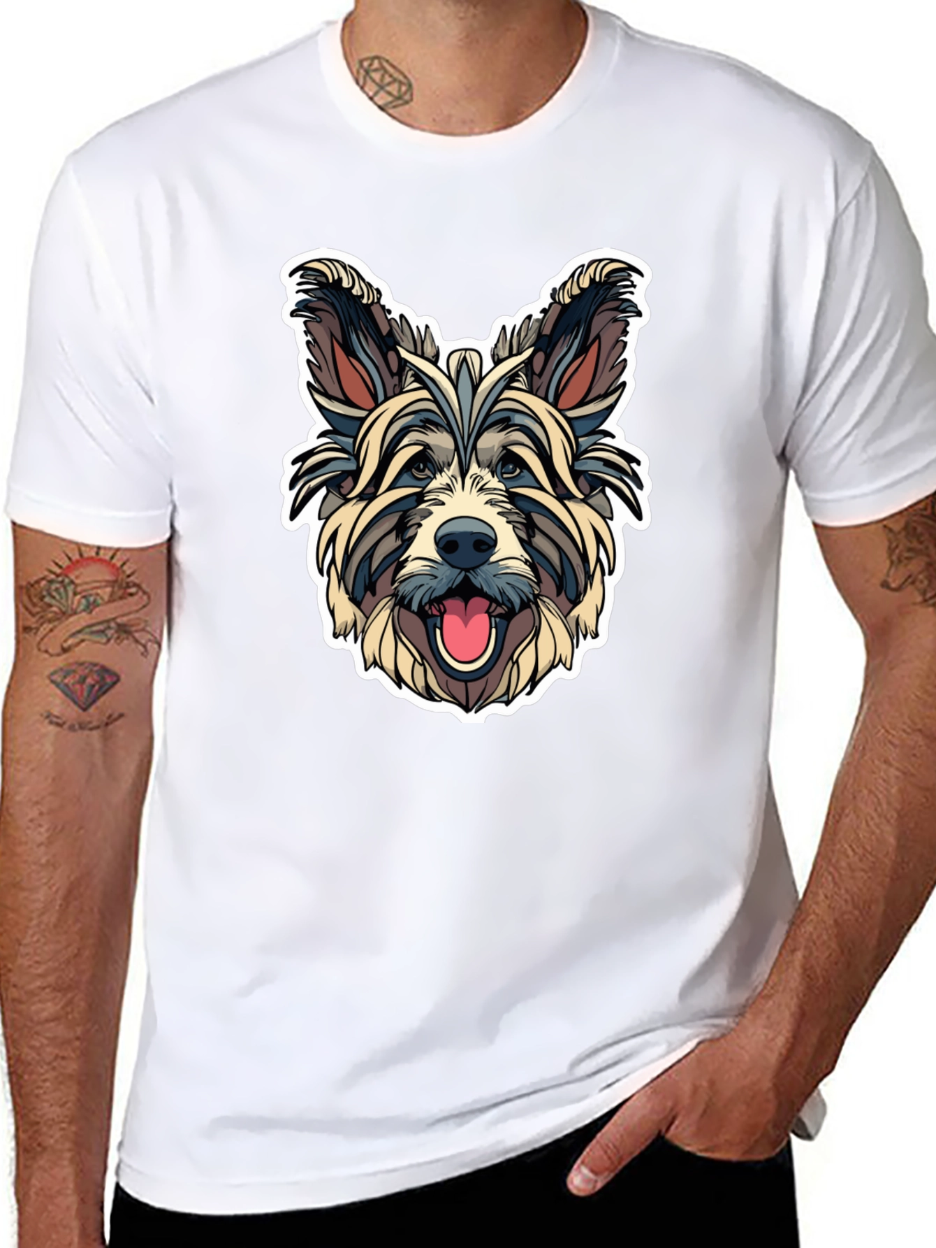 Dog Graphic Tee - Stylish Unisex T-Shirt