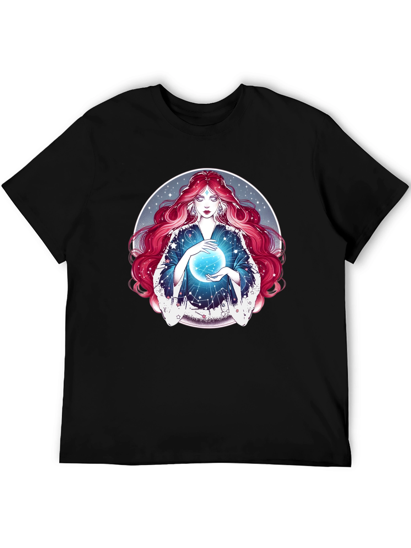 Mystic Moon T-Shirt - Celestial Fortune Teller Tee