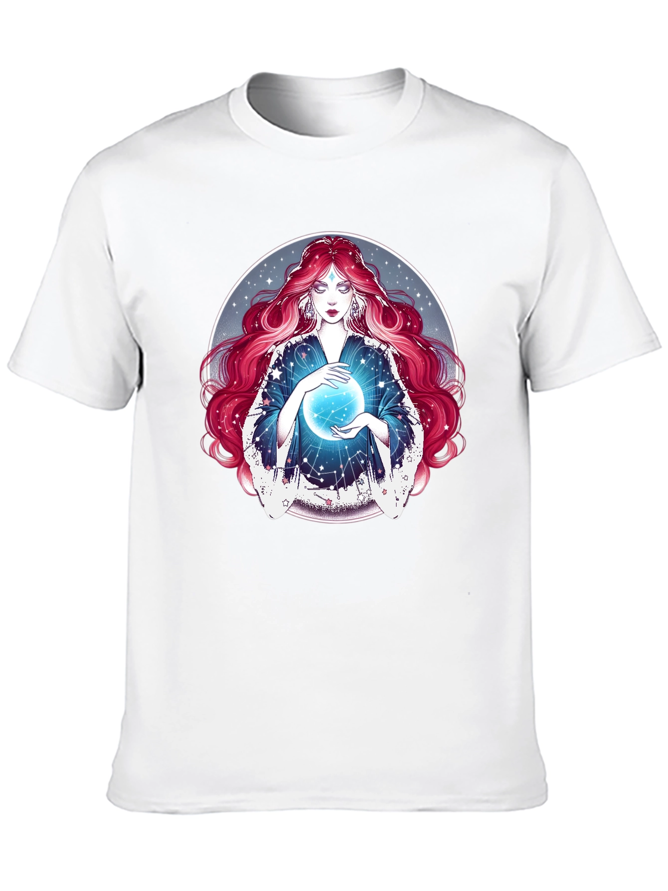 Mystic Moon T-Shirt - Celestial Fortune Teller Tee
