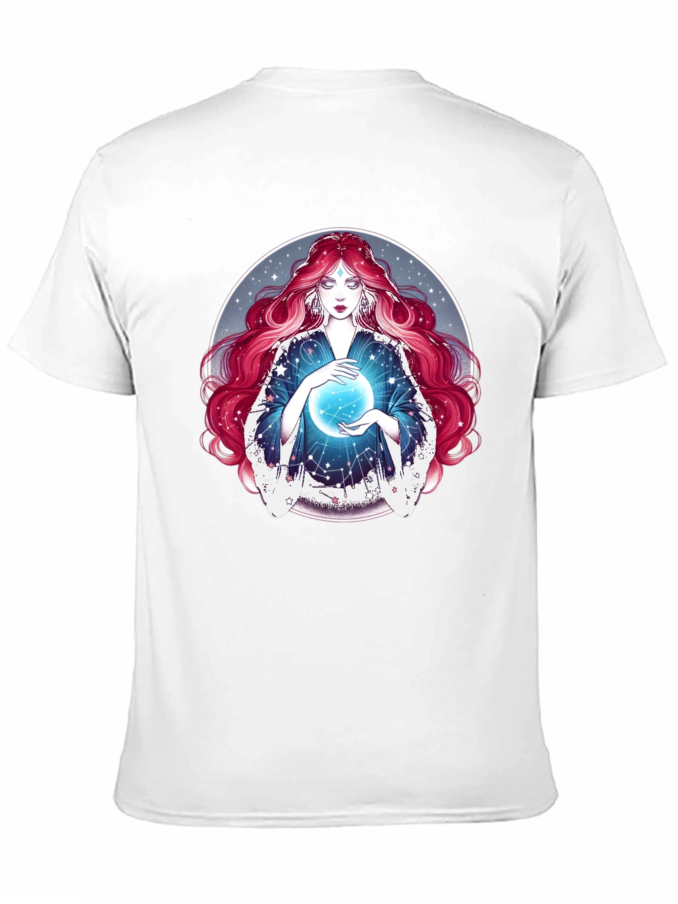 Mystic Moon T-Shirt - Celestial Fortune Teller Tee