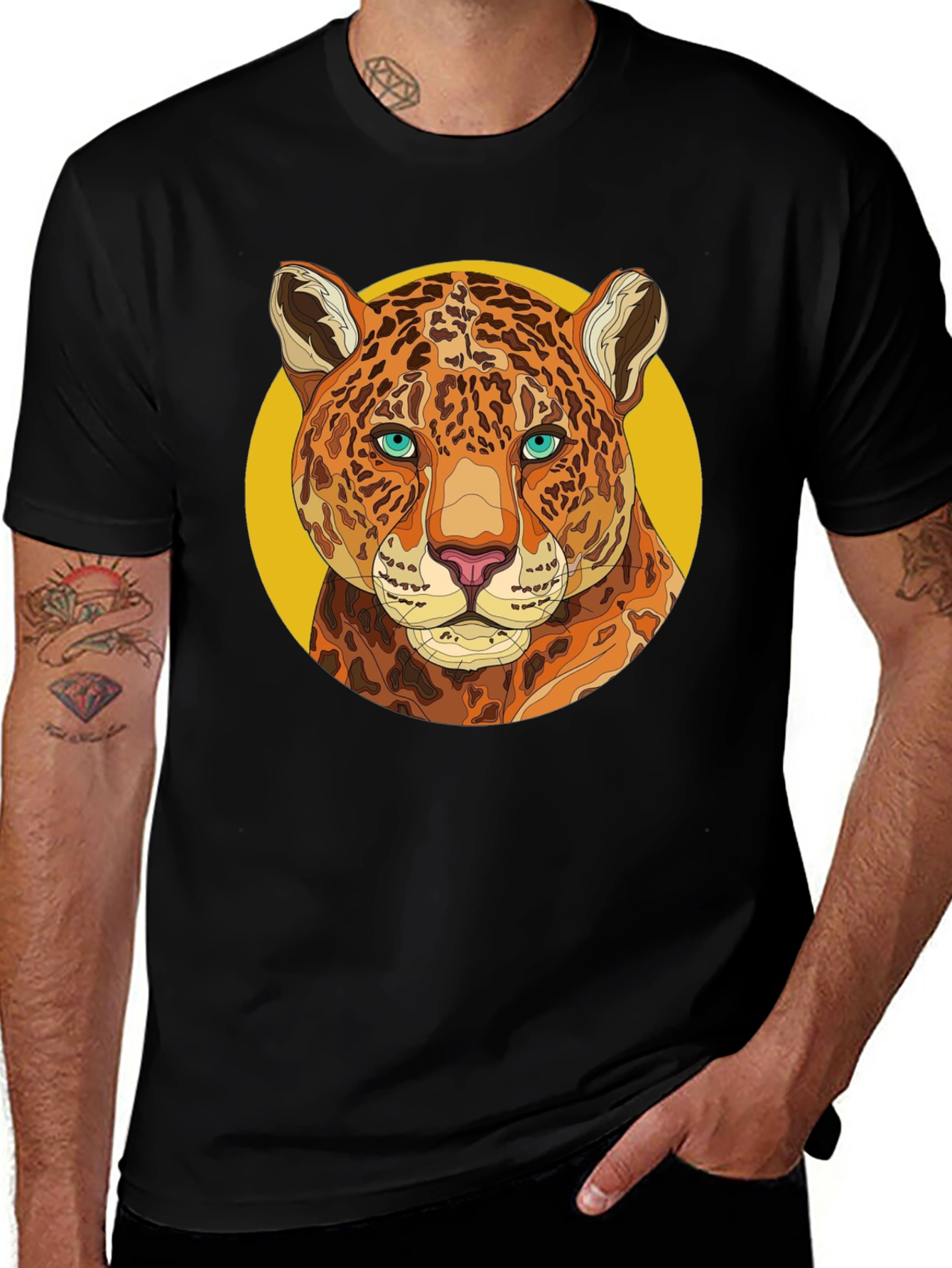 Jaguar Graphic Print T-Shirt